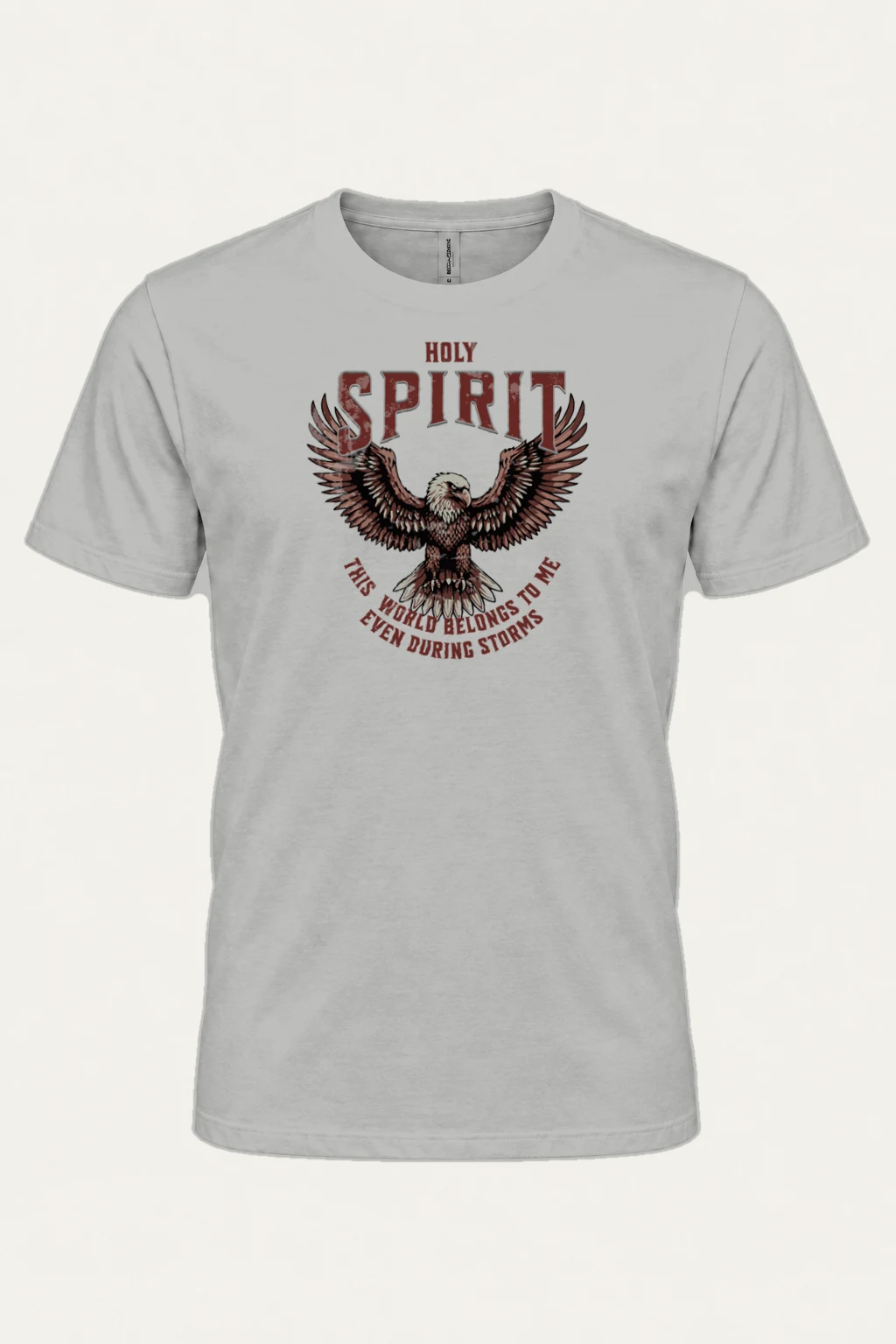 "Fearless Emmett Eagle" Heavyweight Unisex Crewneck T-shirt | Gildan 5000