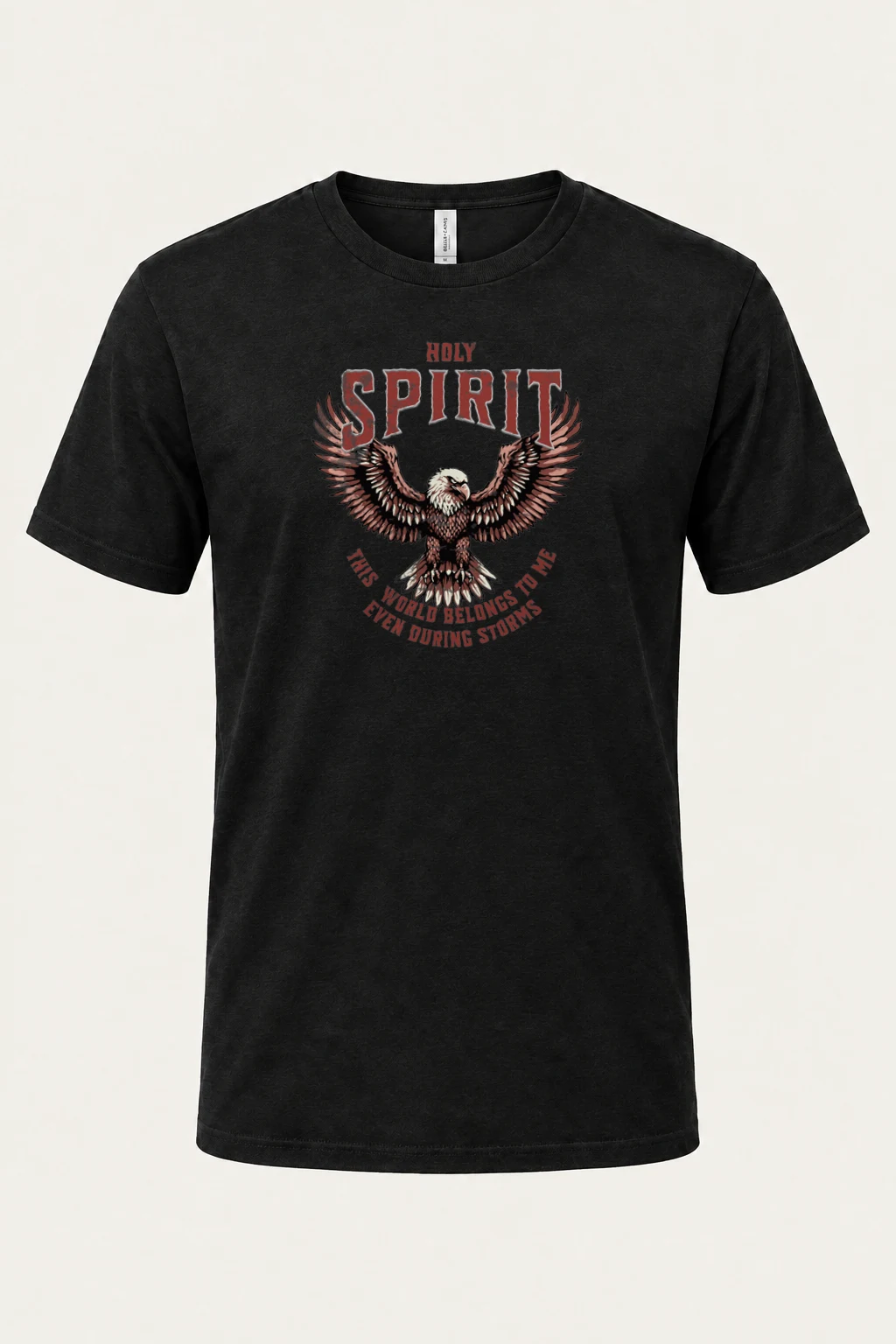 "Fearless Emmett Eagle" Heavyweight Unisex Crewneck T-shirt | Gildan 5000