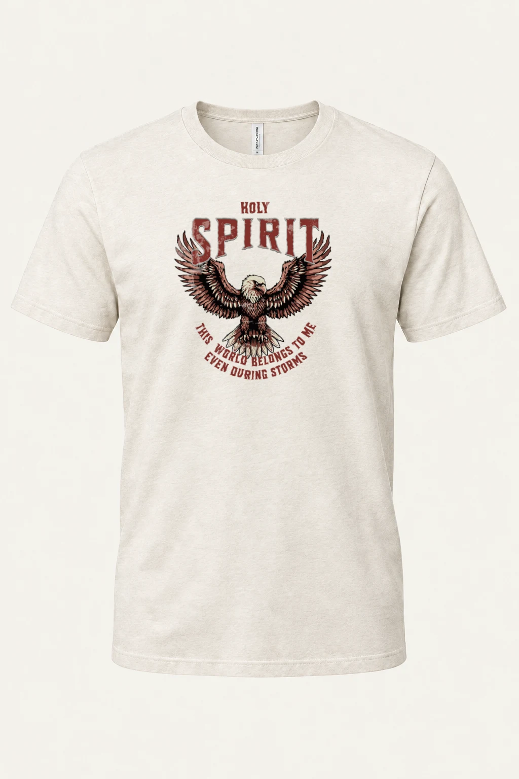 "Fearless Emmett Eagle" Heavyweight Unisex Crewneck T-shirt | Gildan 5000