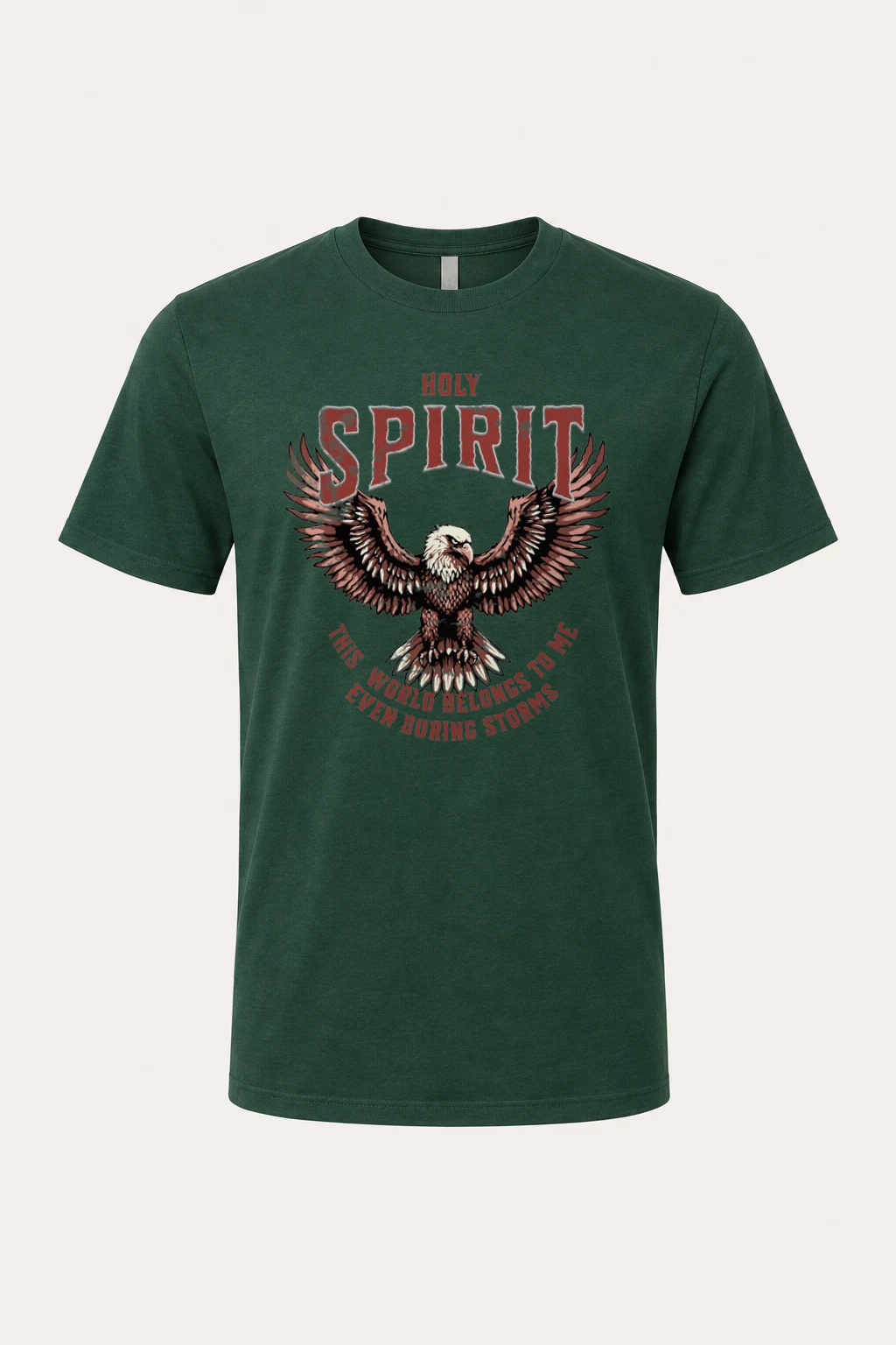 "Fearless Emmett Eagle" Heavyweight Unisex Crewneck T-shirt | Gildan 5000