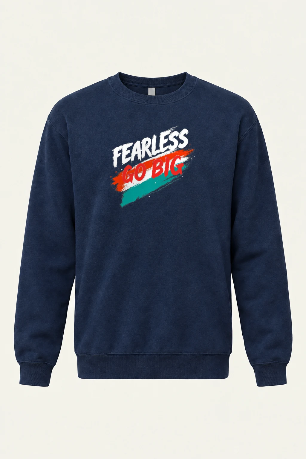 "Fearless Go Big" Heavy Blend Unisex Crewneck Sweatshirt | Gildan 18000