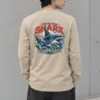 "Fearless Shark Ocean" Unisex Longsleeve T-shirt