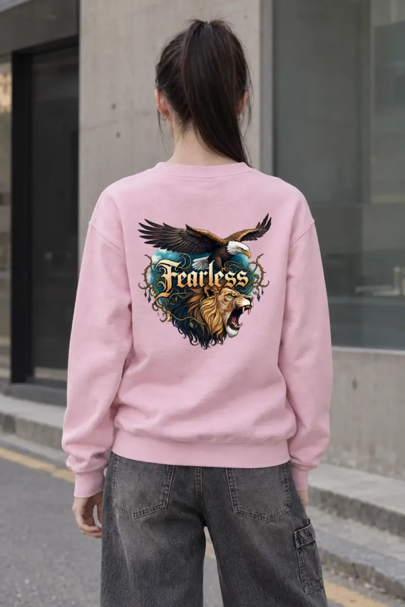 "Fearless Soul" Heavy Blend Unisex Crewneck Sweatshirt