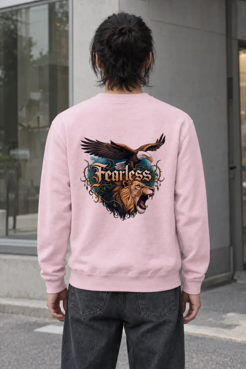 "Fearless Soul" Heavy Blend Unisex Crewneck Sweatshirt