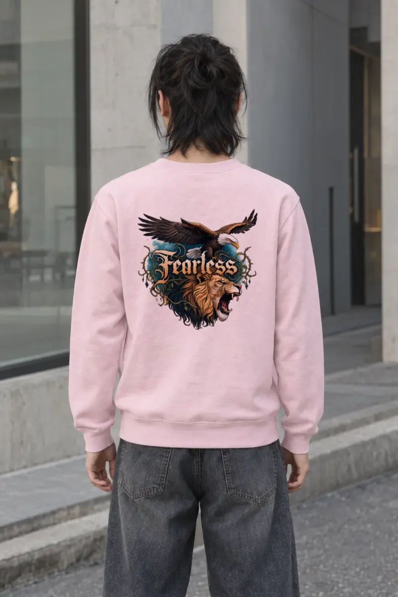 "Fearless Soul" Heavy Blend Unisex Crewneck Sweatshirt | Gildan 18000