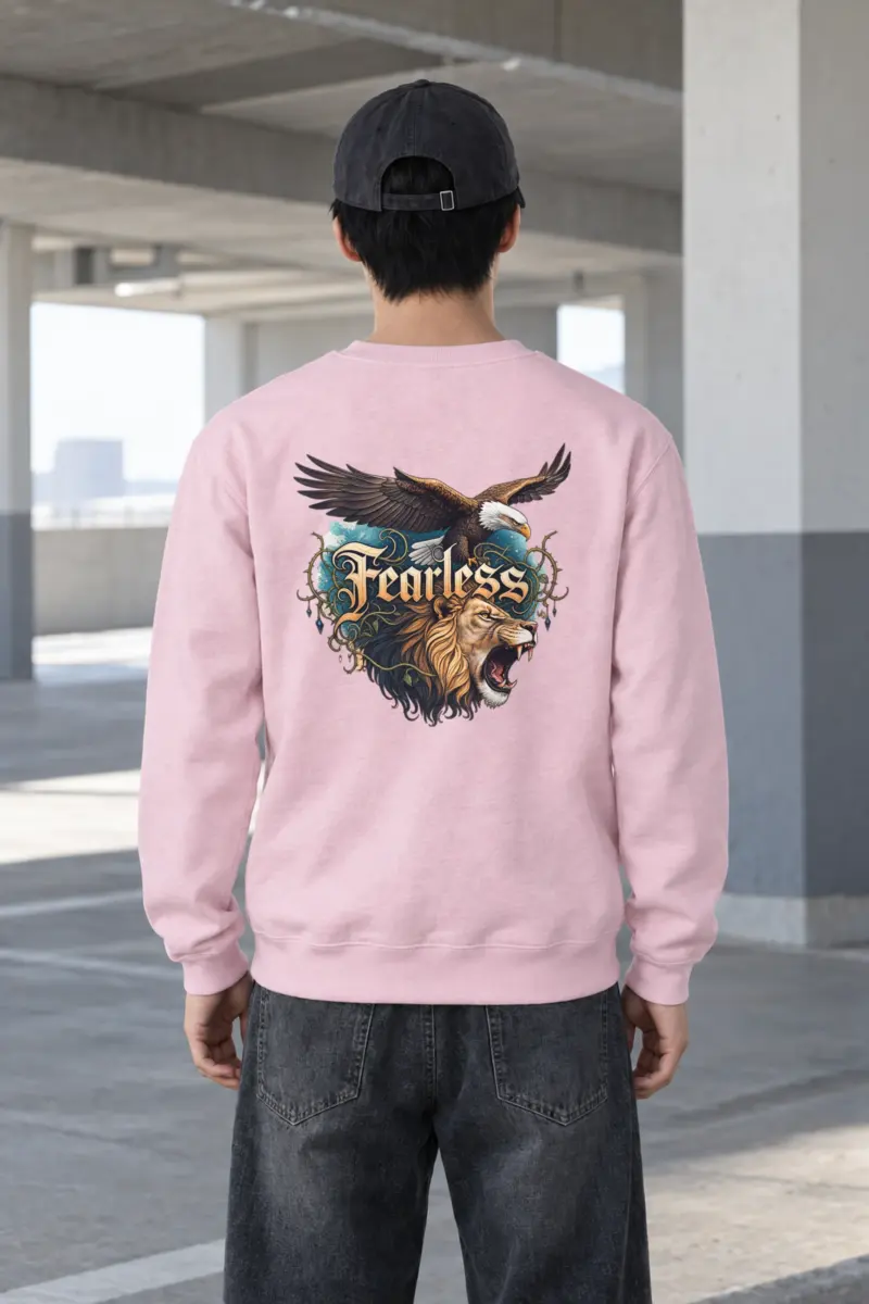 "Fearless Soul" Heavy Blend Unisex Crewneck Sweatshirt