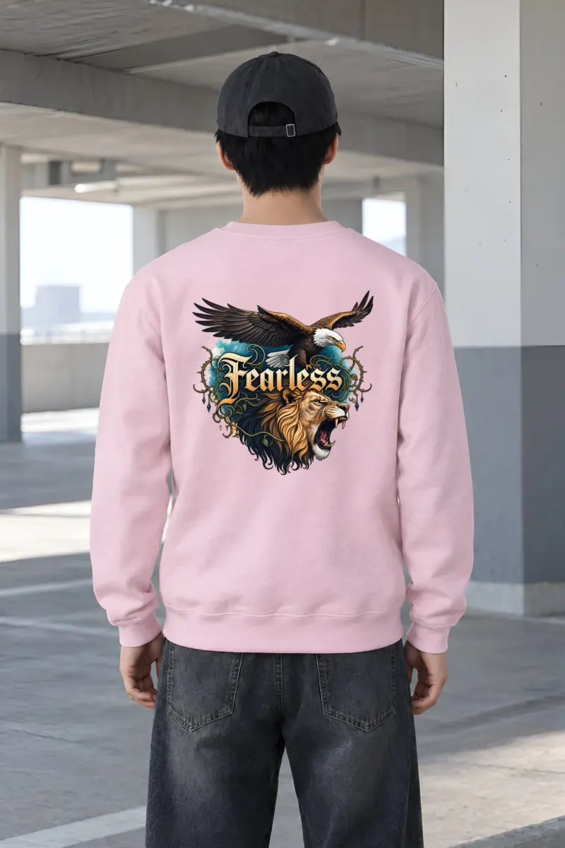 "Fearless Soul" Heavy Blend Unisex Crewneck Sweatshirt