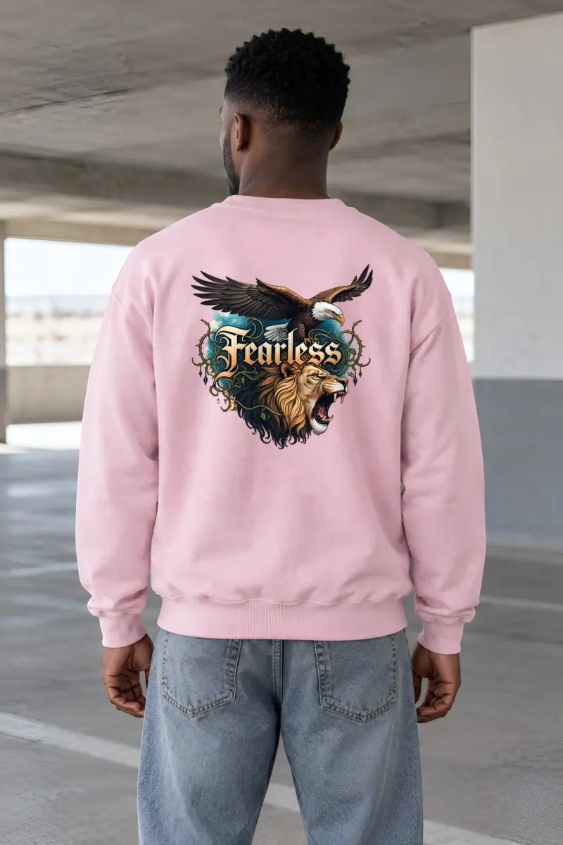"Fearless Soul" Heavy Blend Unisex Crewneck Sweatshirt