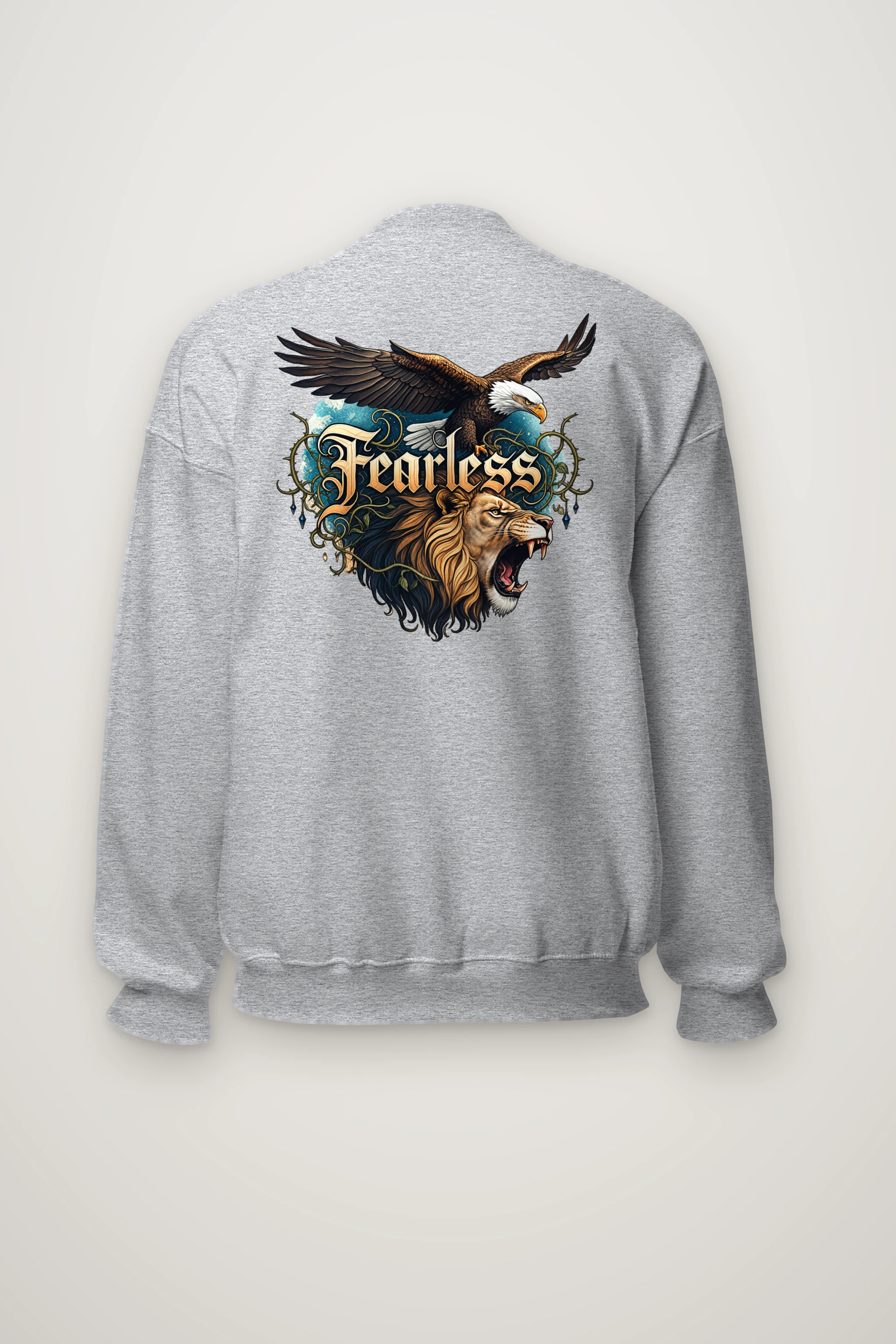 "Fearless Soul" Heavy Blend Unisex Crewneck Sweatshirt