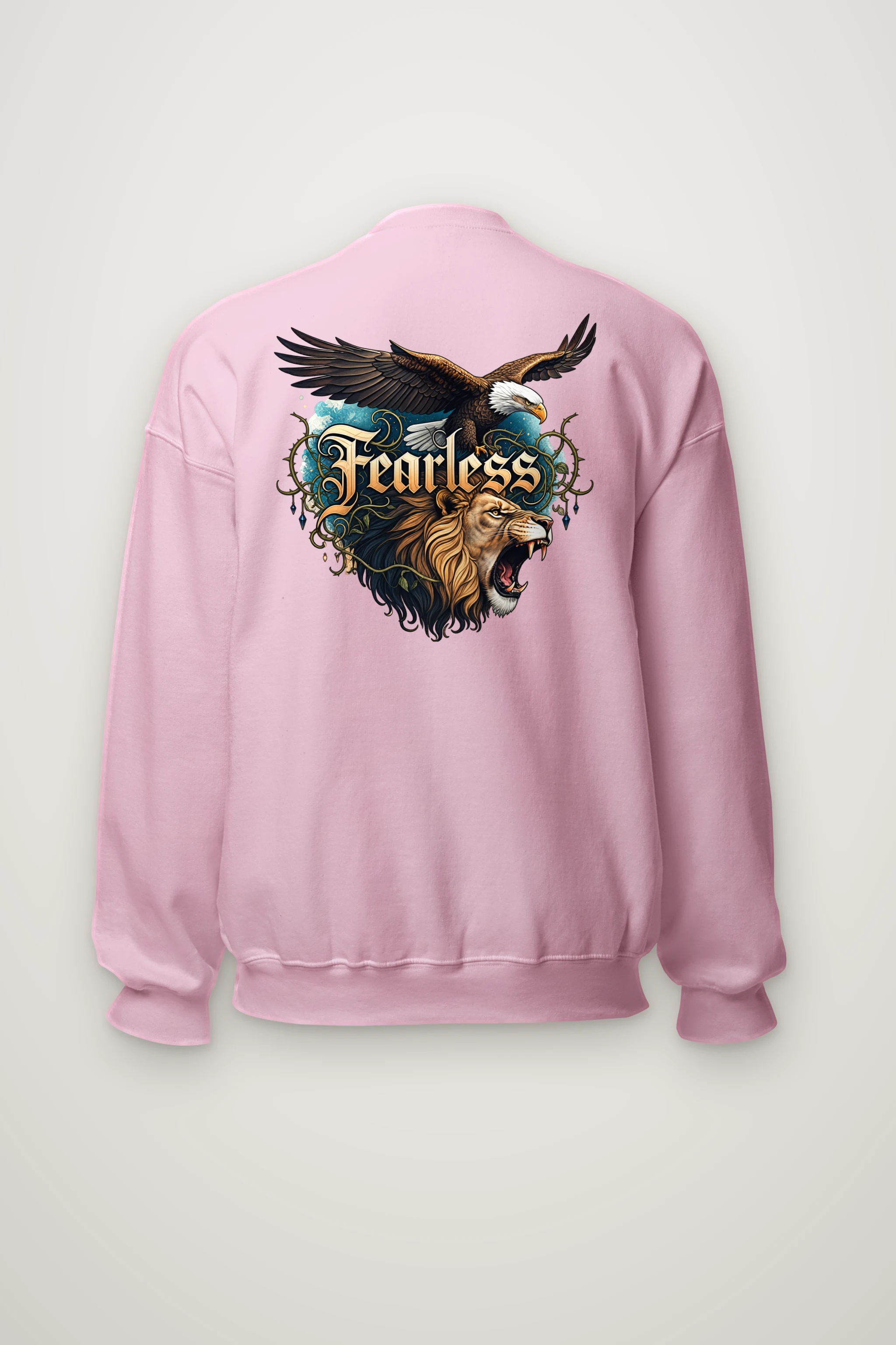 "Fearless Soul" Heavy Blend Unisex Crewneck Sweatshirt
