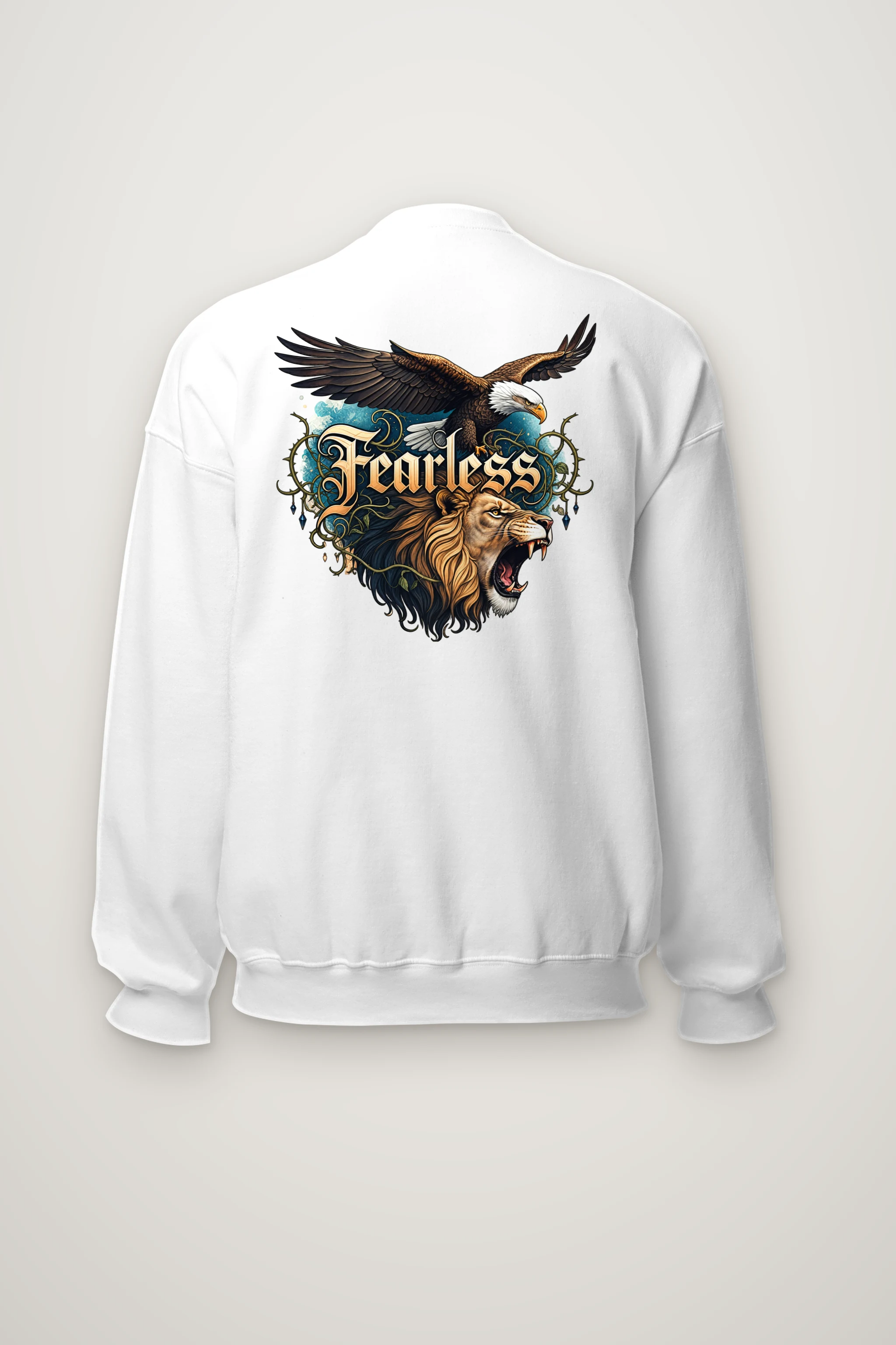 "Fearless Soul" Heavy Blend Unisex Crewneck Sweatshirt