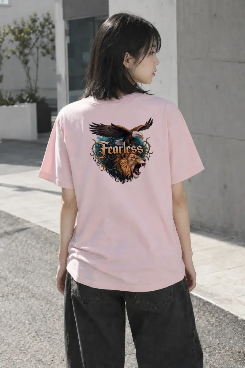 "Fearless Soul" Heavyweight Unisex Crewneck T-shirt | Gildan 5000