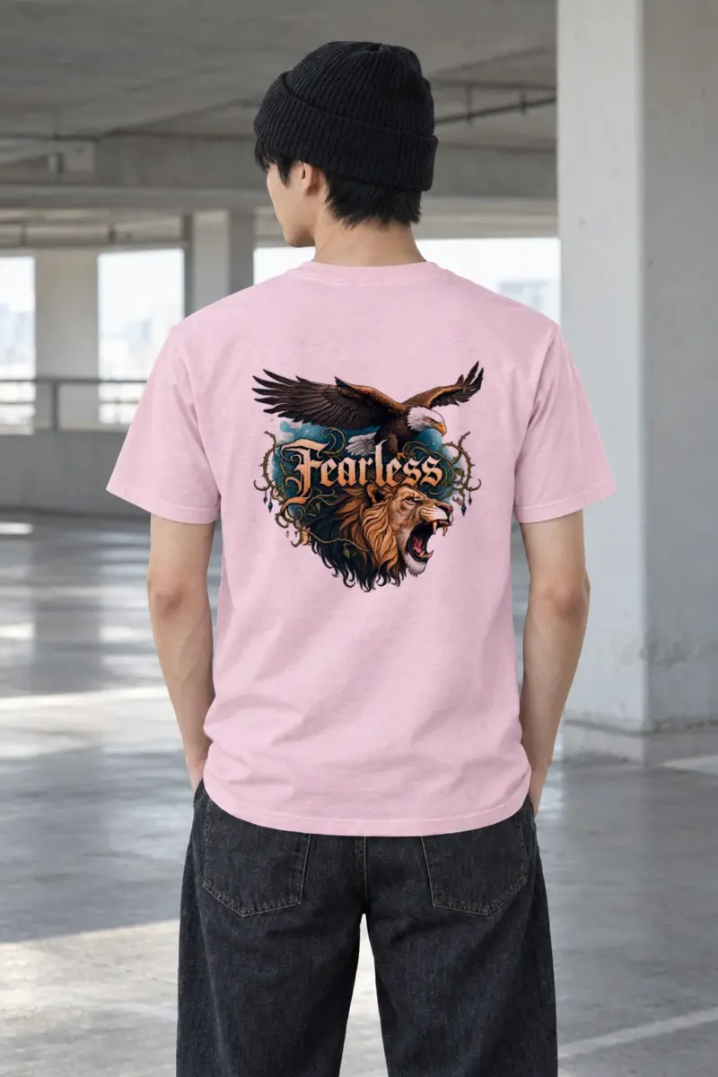 "Fearless Soul" Heavyweight Unisex Crewneck T-shirt | Gildan 5000