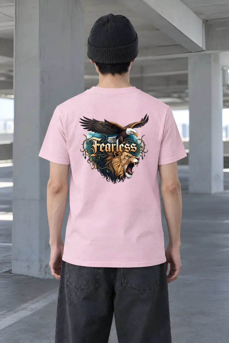 "Fearless Soul" Heavyweight Unisex Crewneck T-shirt