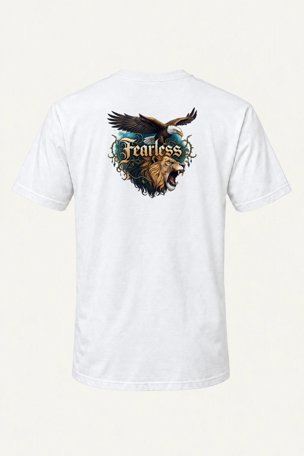 "Fearless Soul" Heavyweight Unisex Crewneck T-shirt | Gildan 5000