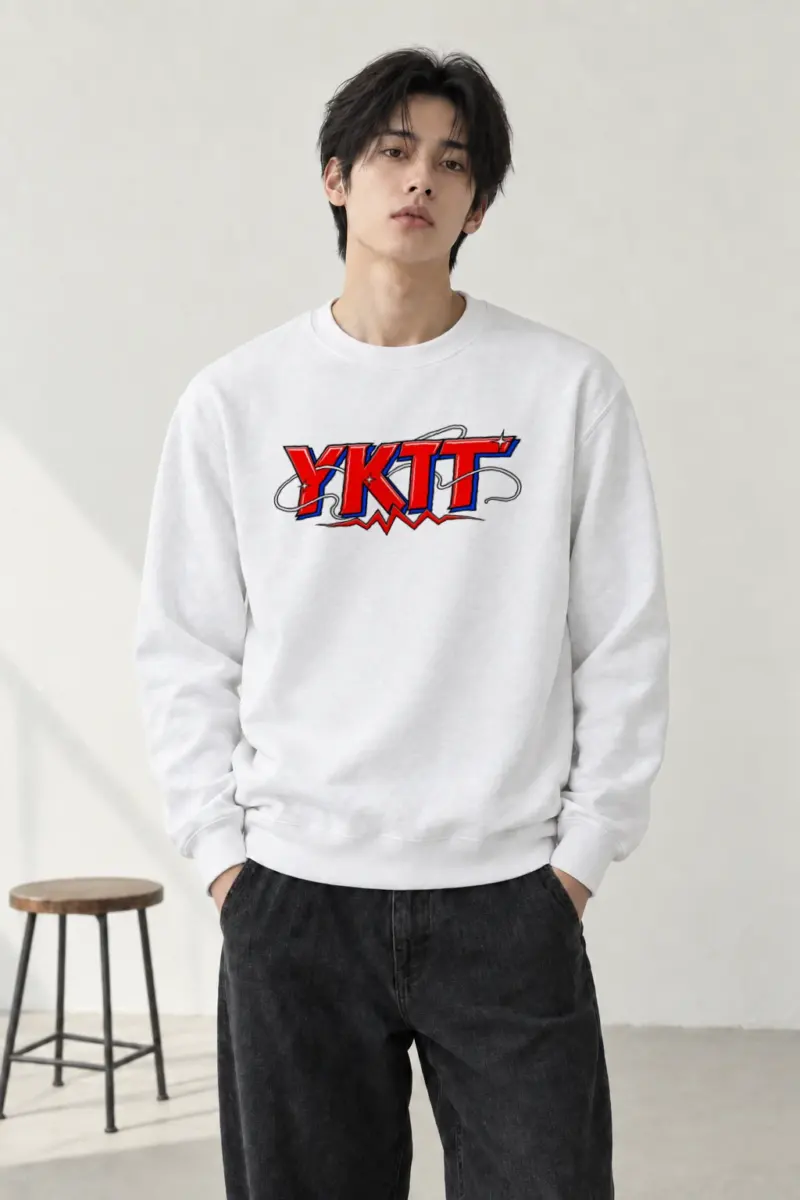 "Fearless Spirit" Heavy Blend Unisex Crewneck Sweatshirt | Gildan 18000