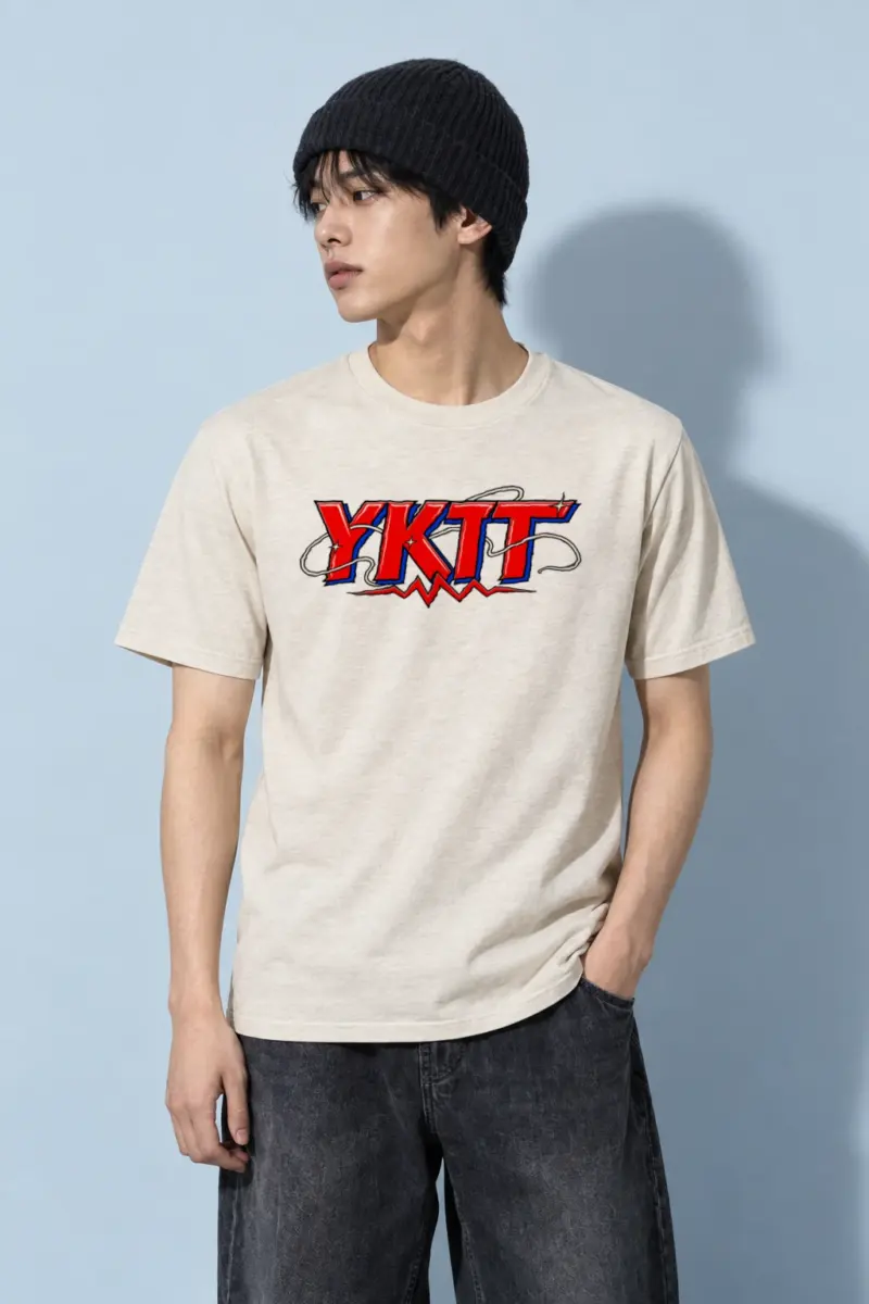 "Fearless Spirit YKTT" Heavyweight Unisex Crewneck T-shirt | Gildan 5000