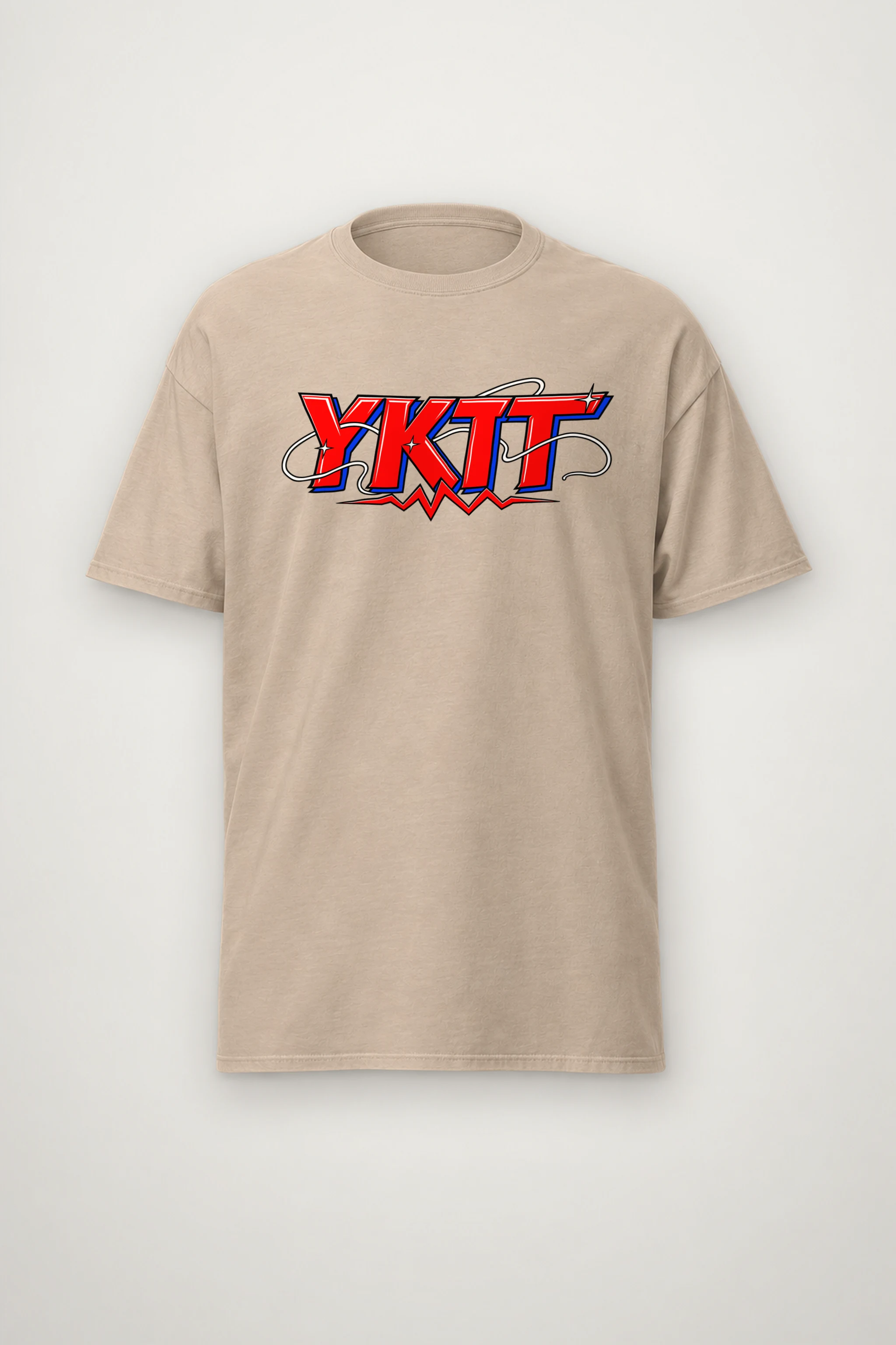 "Fearless Spirit YKTT" Heavyweight Unisex Crewneck T-shirt