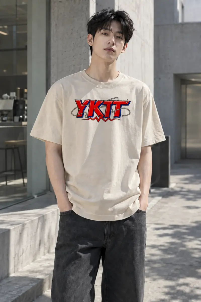 "Fearless Spirit YKTT" Heavyweight Unisex Crewneck T-shirt | Gildan 5000