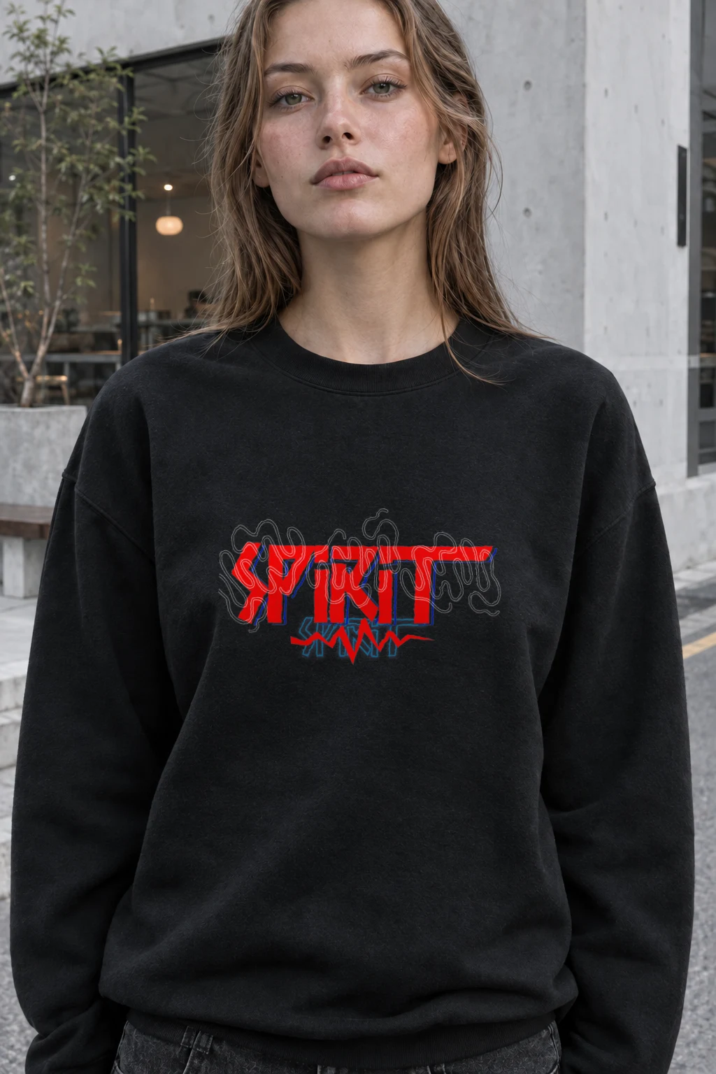 "Fearless Sprint Run" Heavy Blend Unisex Crewneck Sweatshirt | Gildan 18000