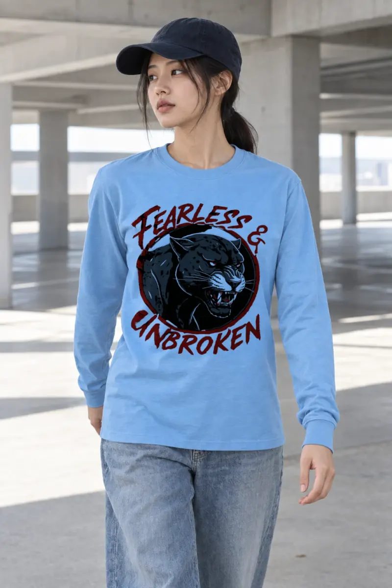 "Fearless & Unbroken" Unisex Longsleeve T-shirt