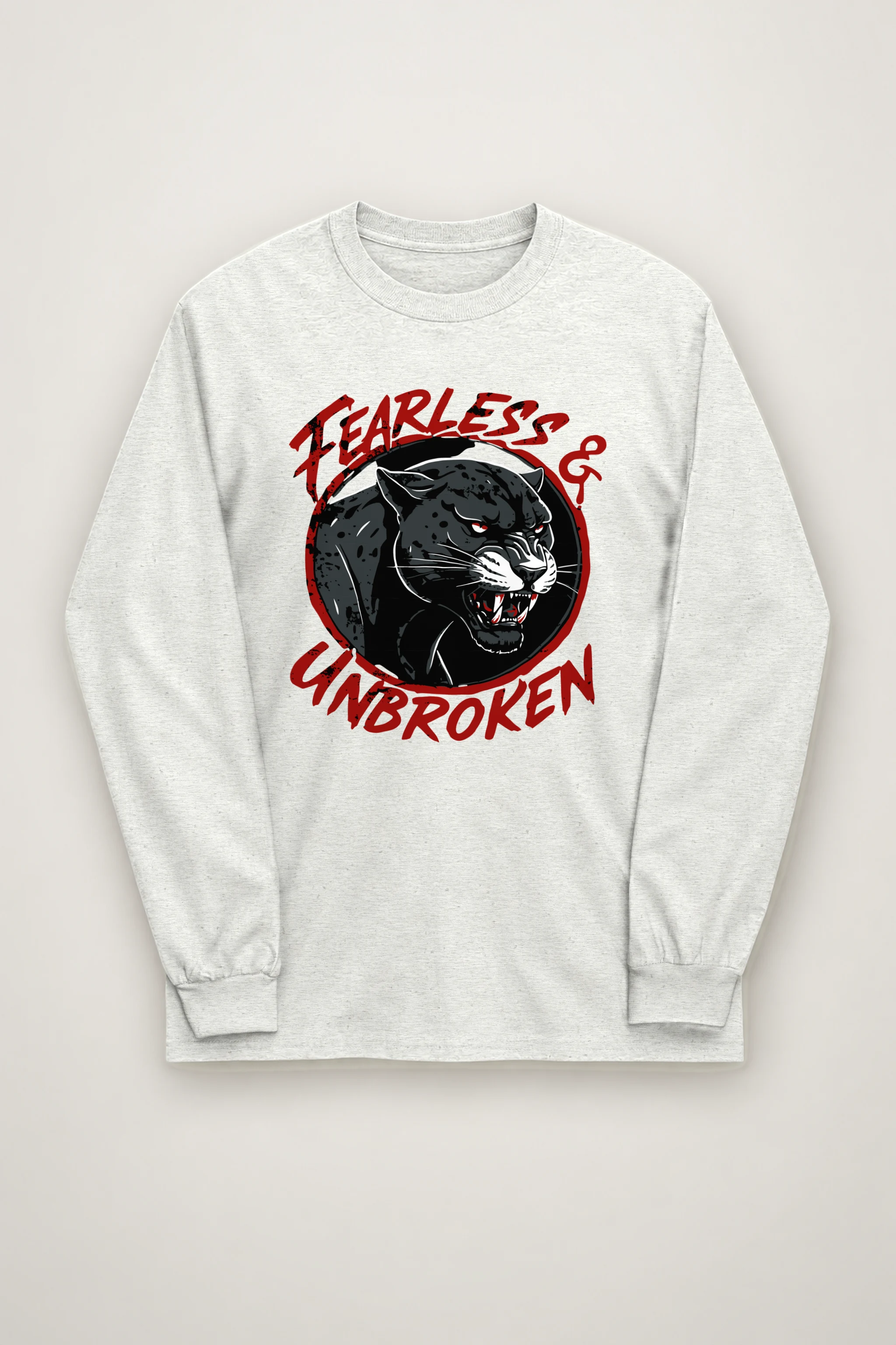 "Fearless & Unbroken" Unisex Longsleeve T-shirt