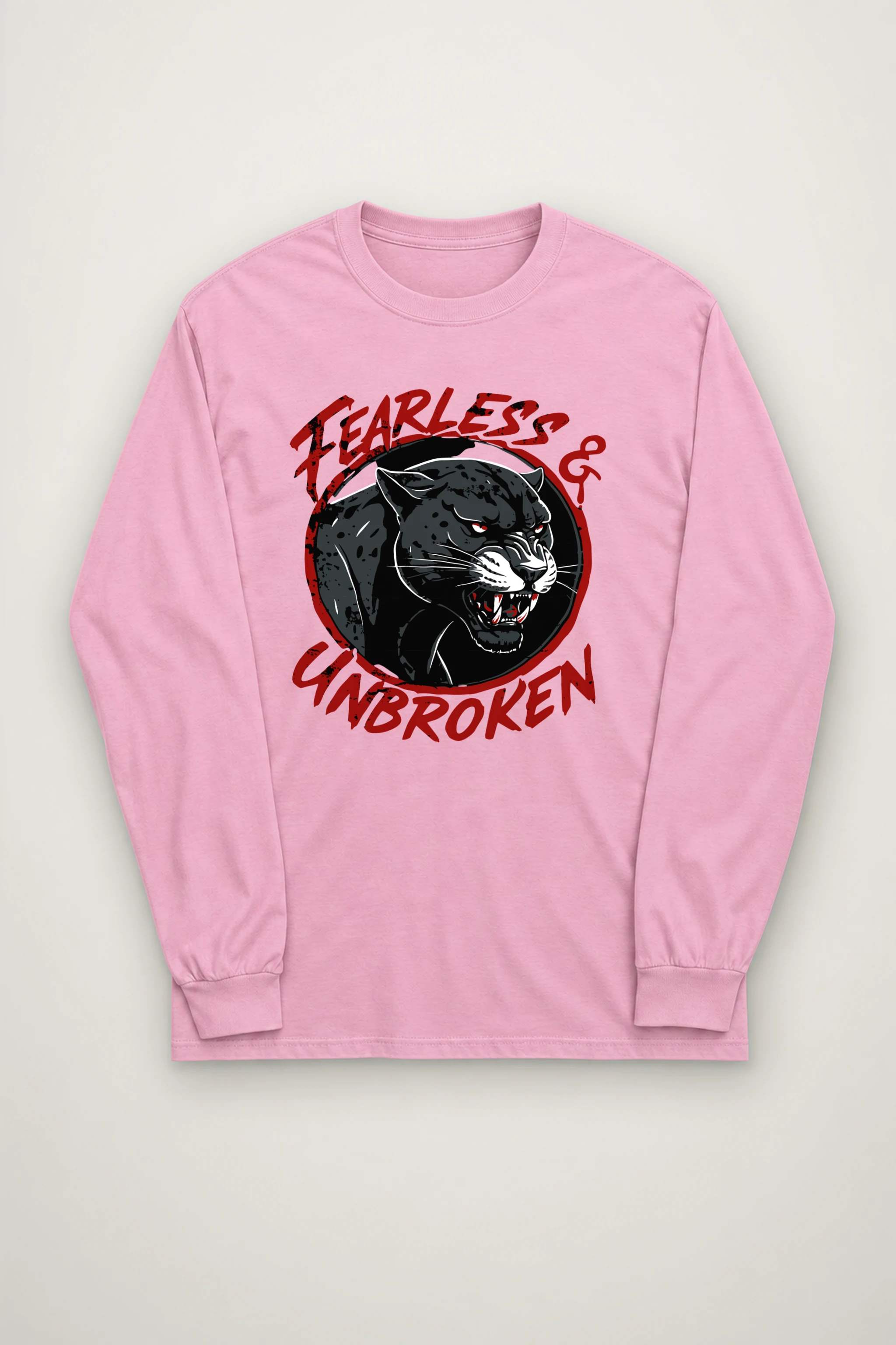 "Fearless & Unbroken" Unisex Longsleeve T-shirt