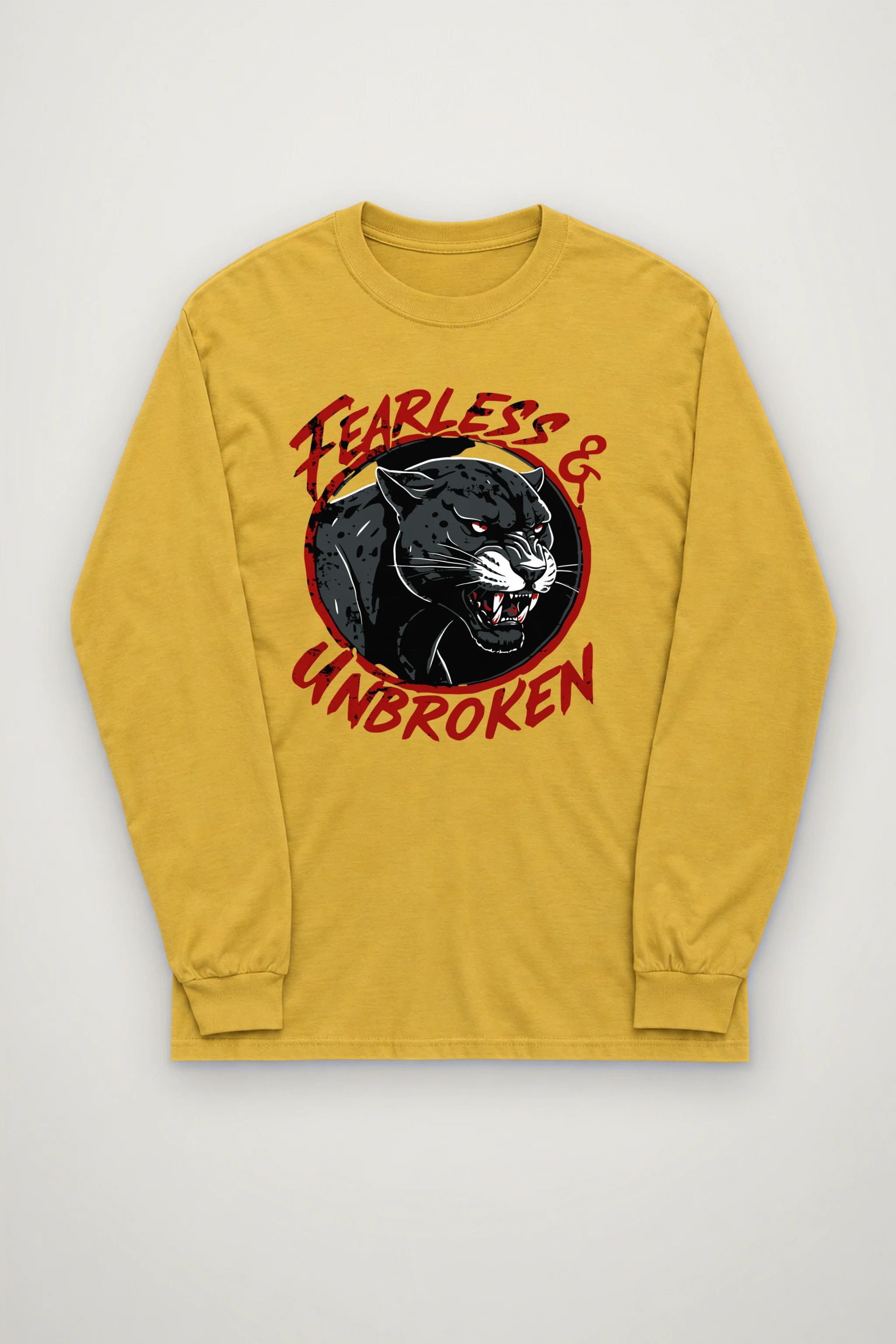 "Fearless & Unbroken" Unisex Longsleeve T-shirt