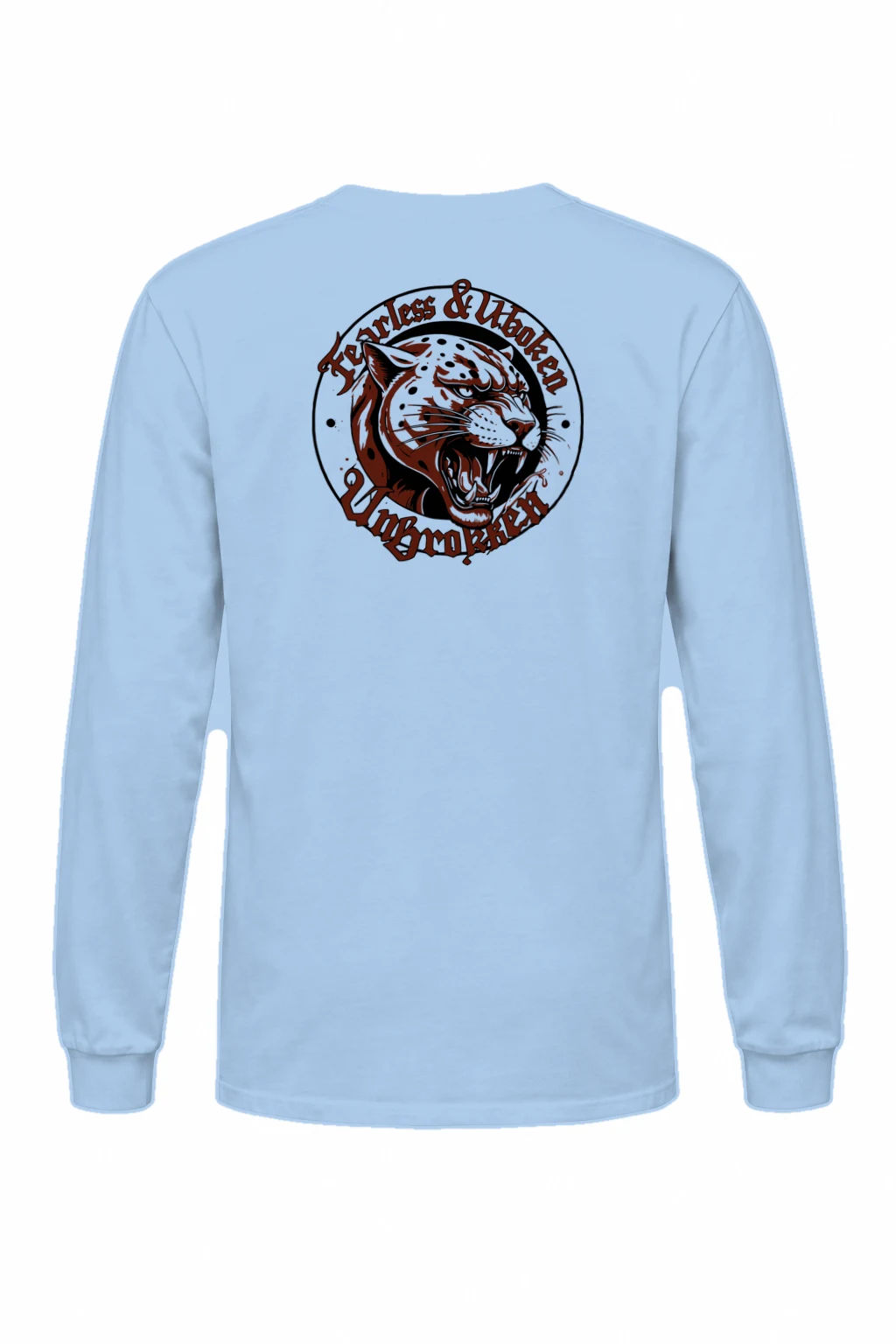 "Fearless & Undefeated" Unisex Longsleeve T-shirt | Gildan 2400
