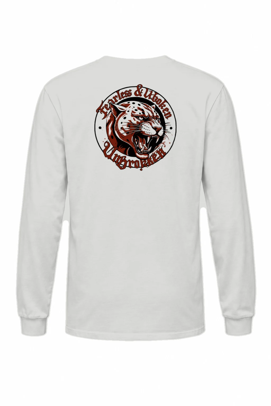 "Fearless & Undefeated" Unisex Longsleeve T-shirt | Gildan 2400