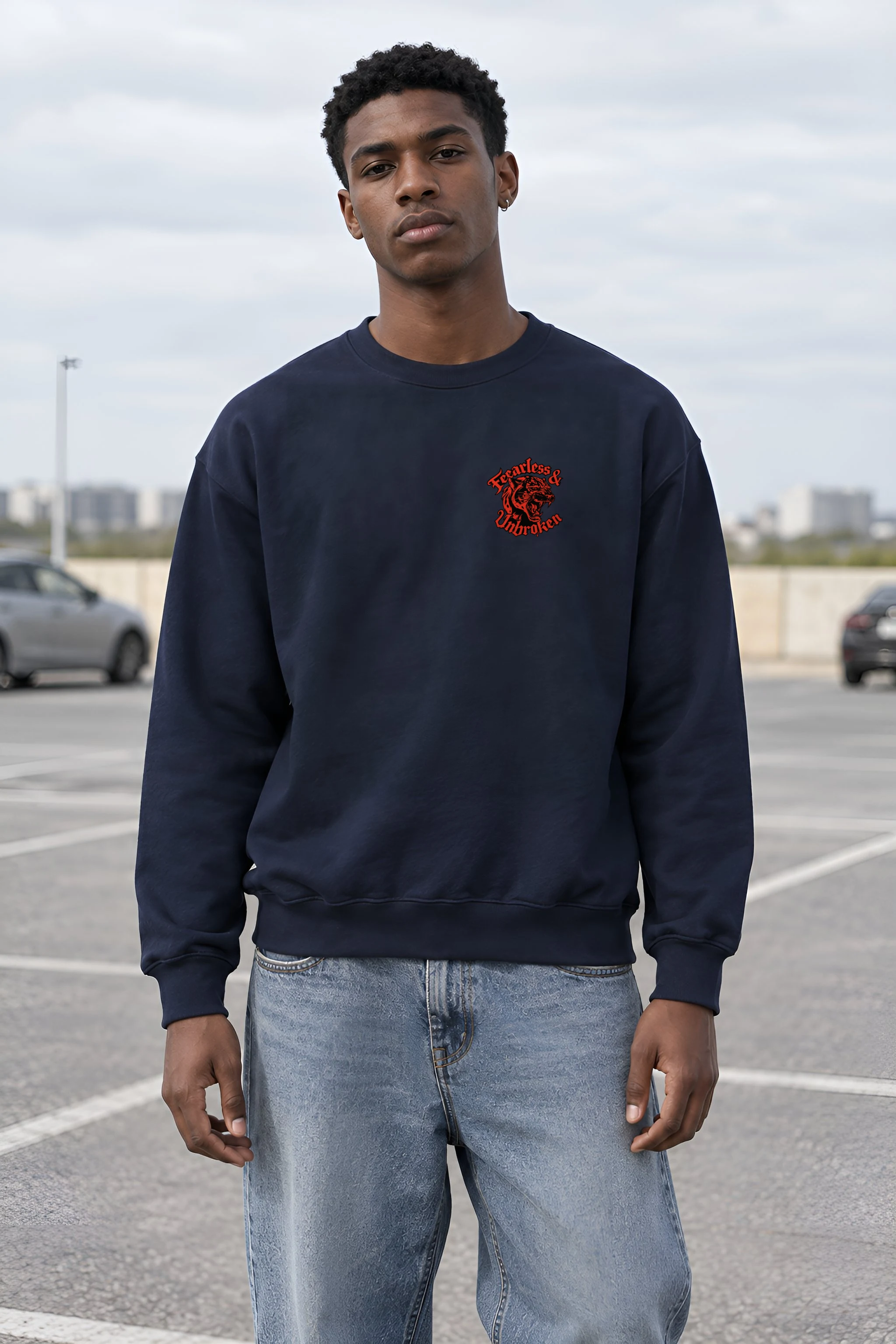 "Fearless & Woken UnBroken" 1 Crewneck Sweatshirt