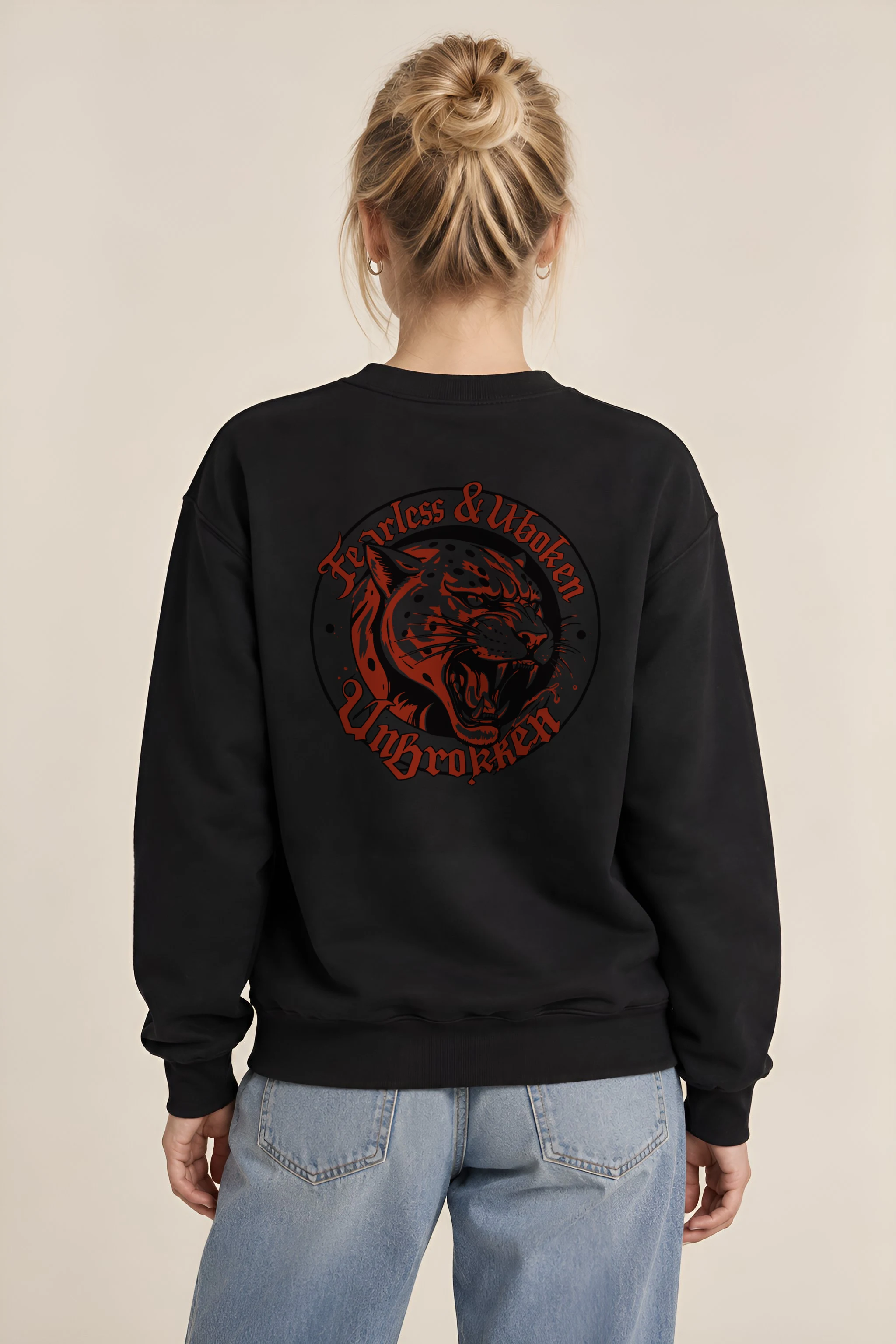 "Fearless & Woken UnBroken" 1 Crewneck Sweatshirt