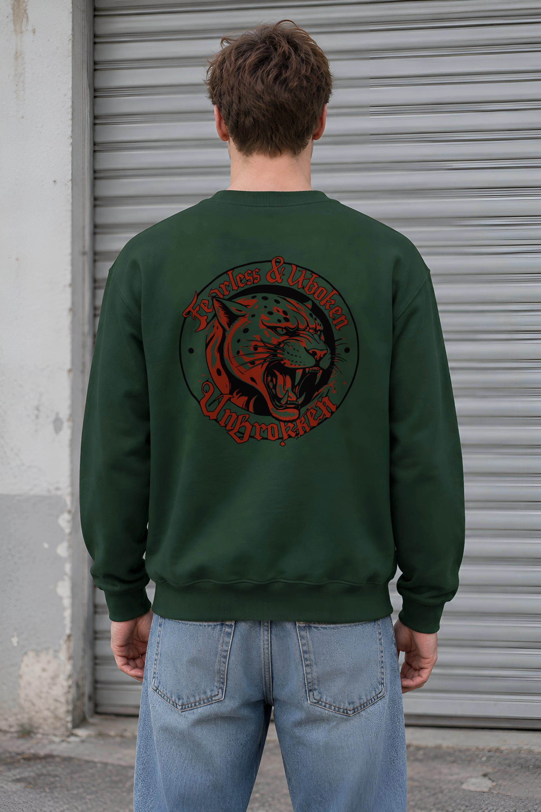 "Fearless & Woken UnBroken" 1 Crewneck Sweatshirt