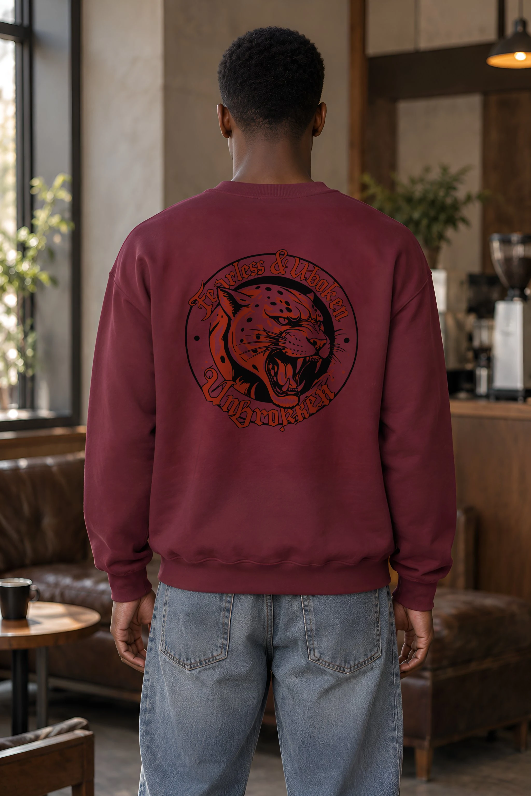 "Fearless & Woken UnBroken" 1 Crewneck Sweatshirt