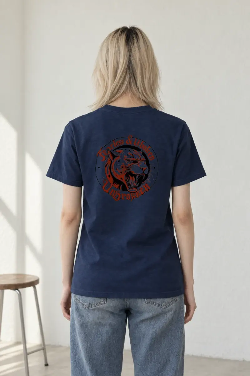 "Fearless & Woken UnBroken" Heavyweight Unisex Crewneck T-shirt