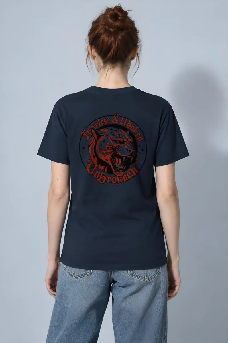 "Fearless & Woken UnBroken" Heavyweight Unisex Crewneck T-shirt