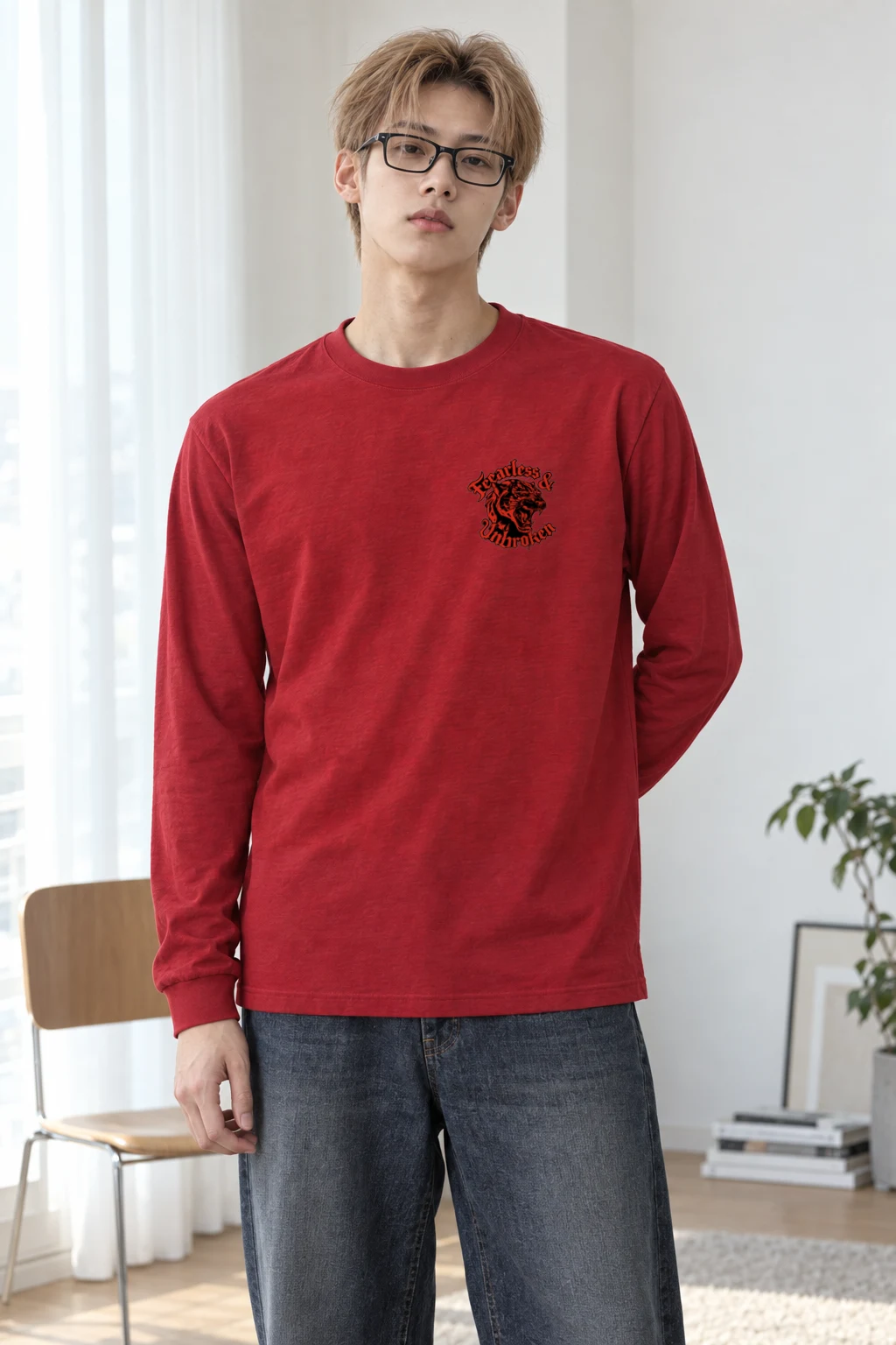 "Fearless & Woken UnBroken" Unisex Longsleeve T-shirt