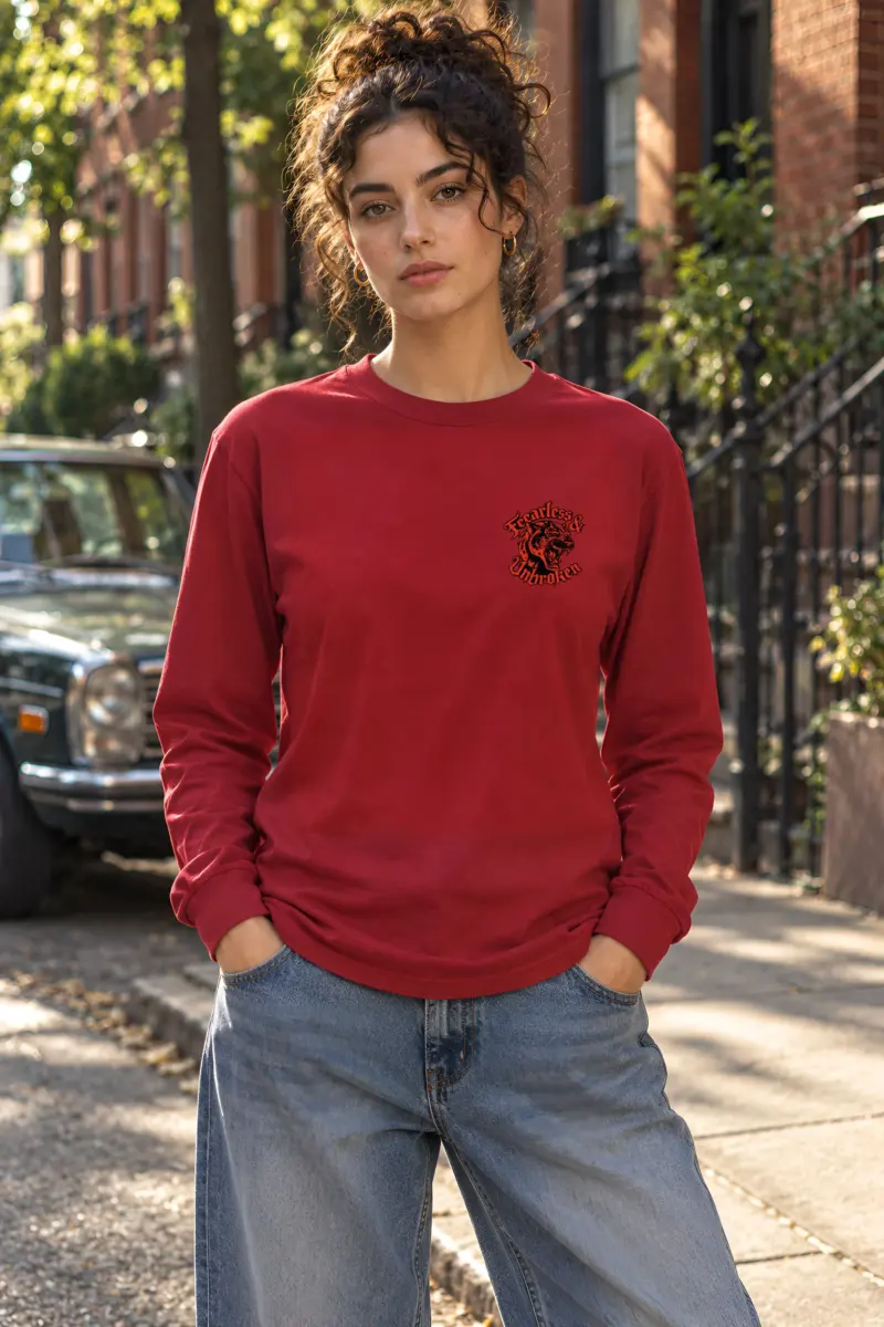 "Fearless & Woken UnBroken" Unisex Longsleeve T-shirt