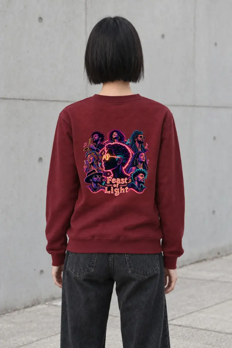 "Feast Of Light" Heavy Blend Unisex Crewneck Sweatshirt
