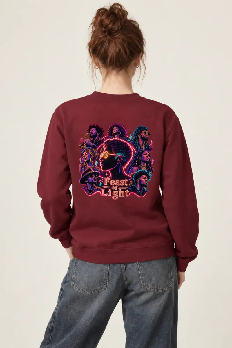 "Feast Of Light" Heavy Blend Unisex Crewneck Sweatshirt