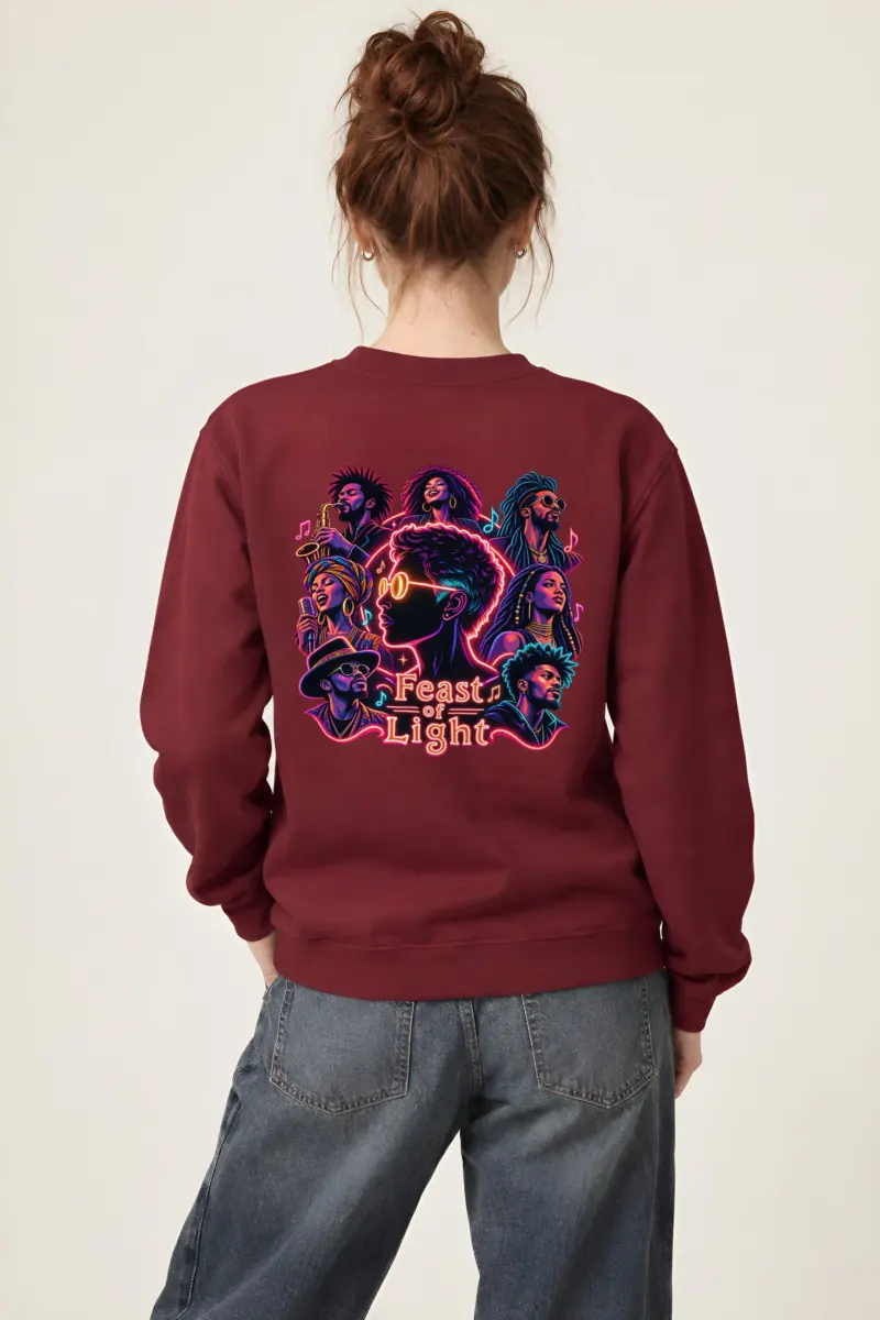 "Feast Of Light" Heavy Blend Unisex Crewneck Sweatshirt