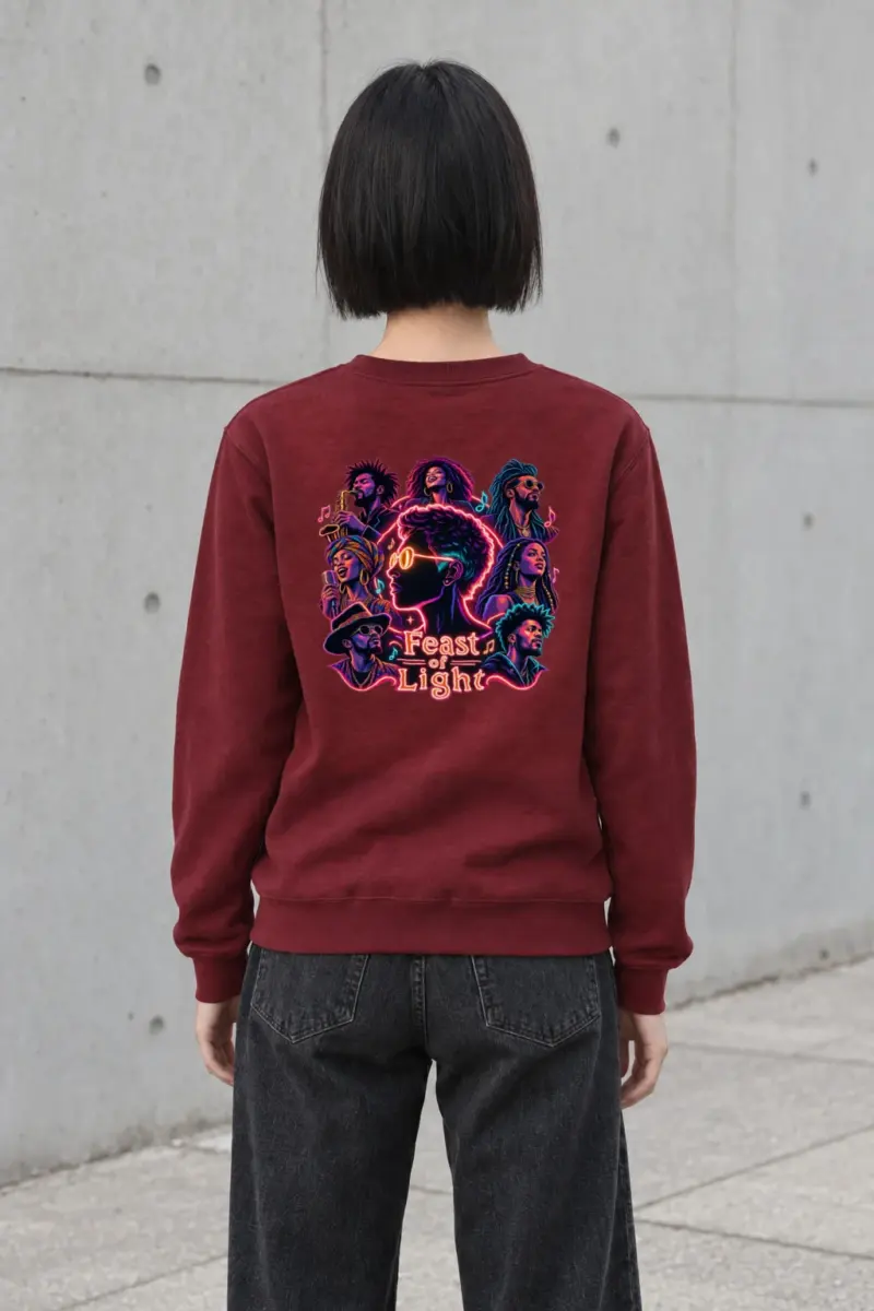 "Feast Of Light" Heavy Blend Unisex Crewneck Sweatshirt