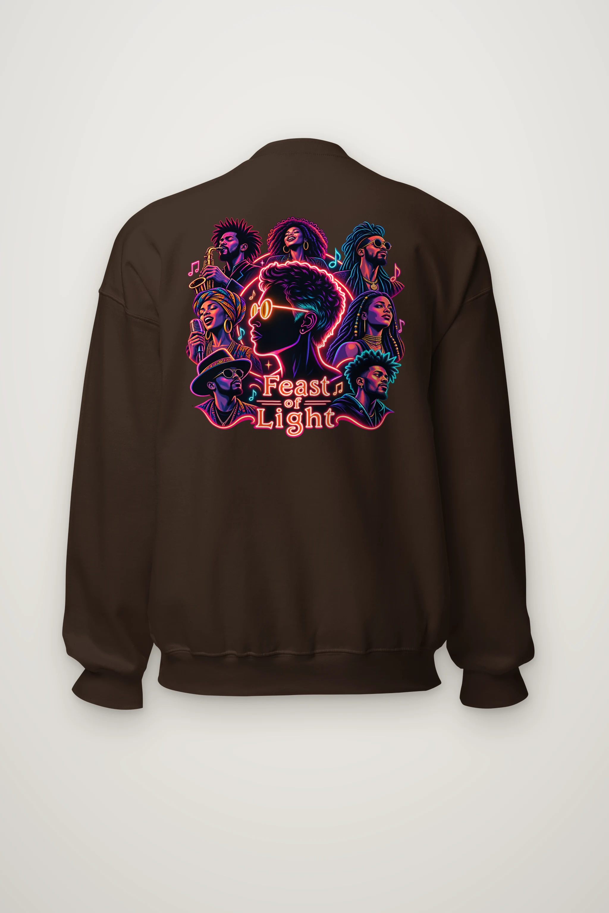 "Feast Of Light" Heavy Blend Unisex Crewneck Sweatshirt