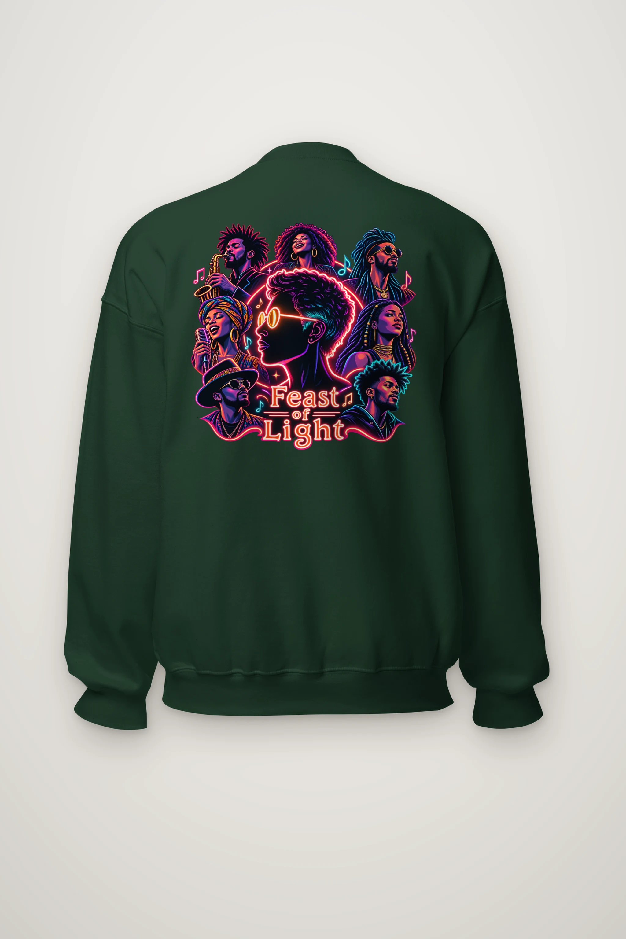 "Feast Of Light" Heavy Blend Unisex Crewneck Sweatshirt