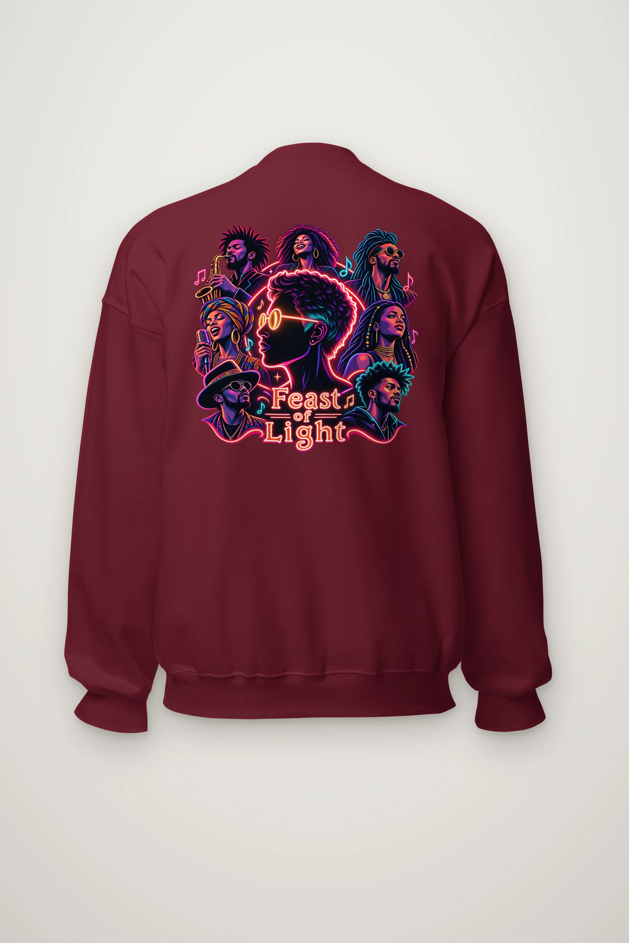 "Feast Of Light" Heavy Blend Unisex Crewneck Sweatshirt