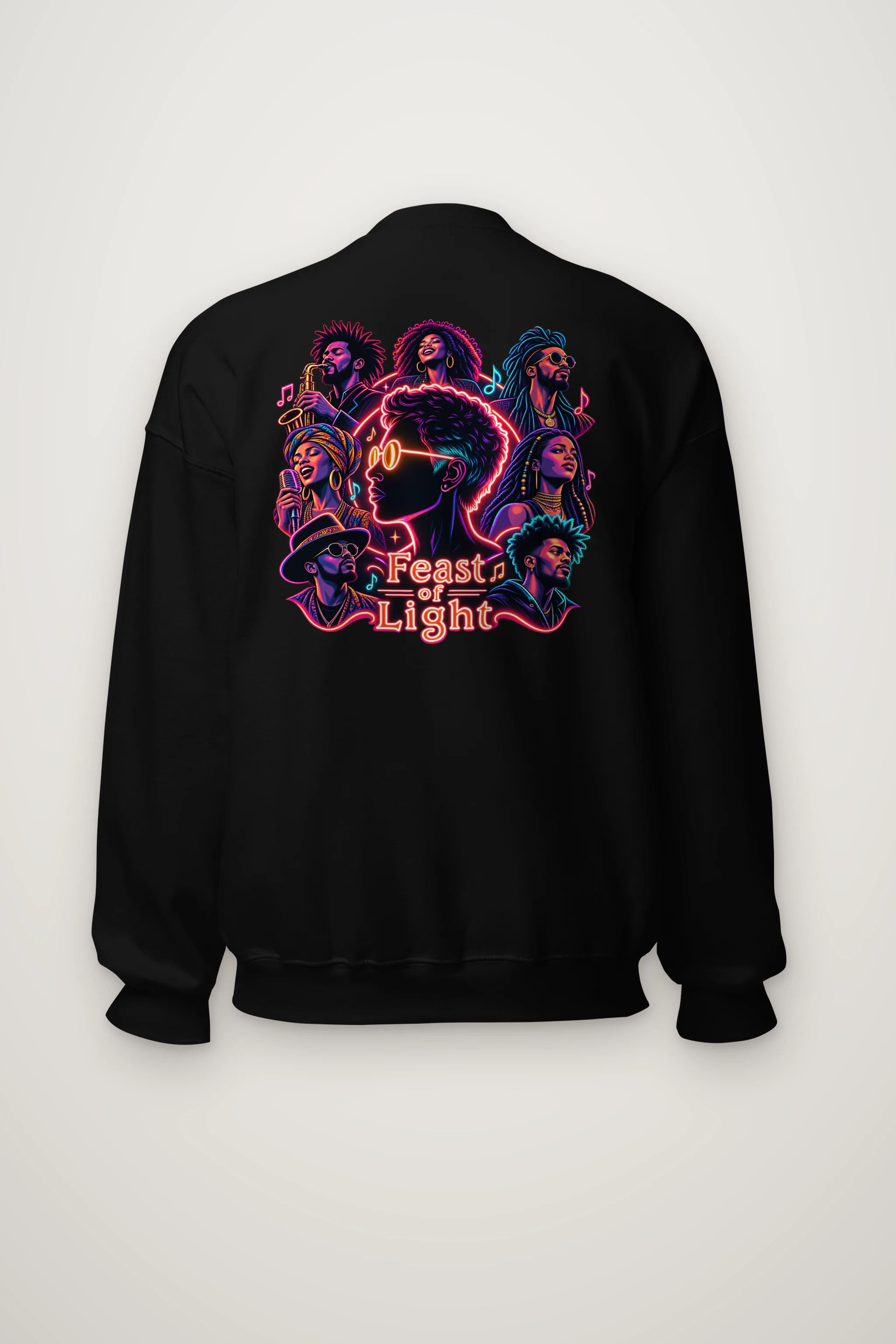 "Feast Of Light" Heavy Blend Unisex Crewneck Sweatshirt