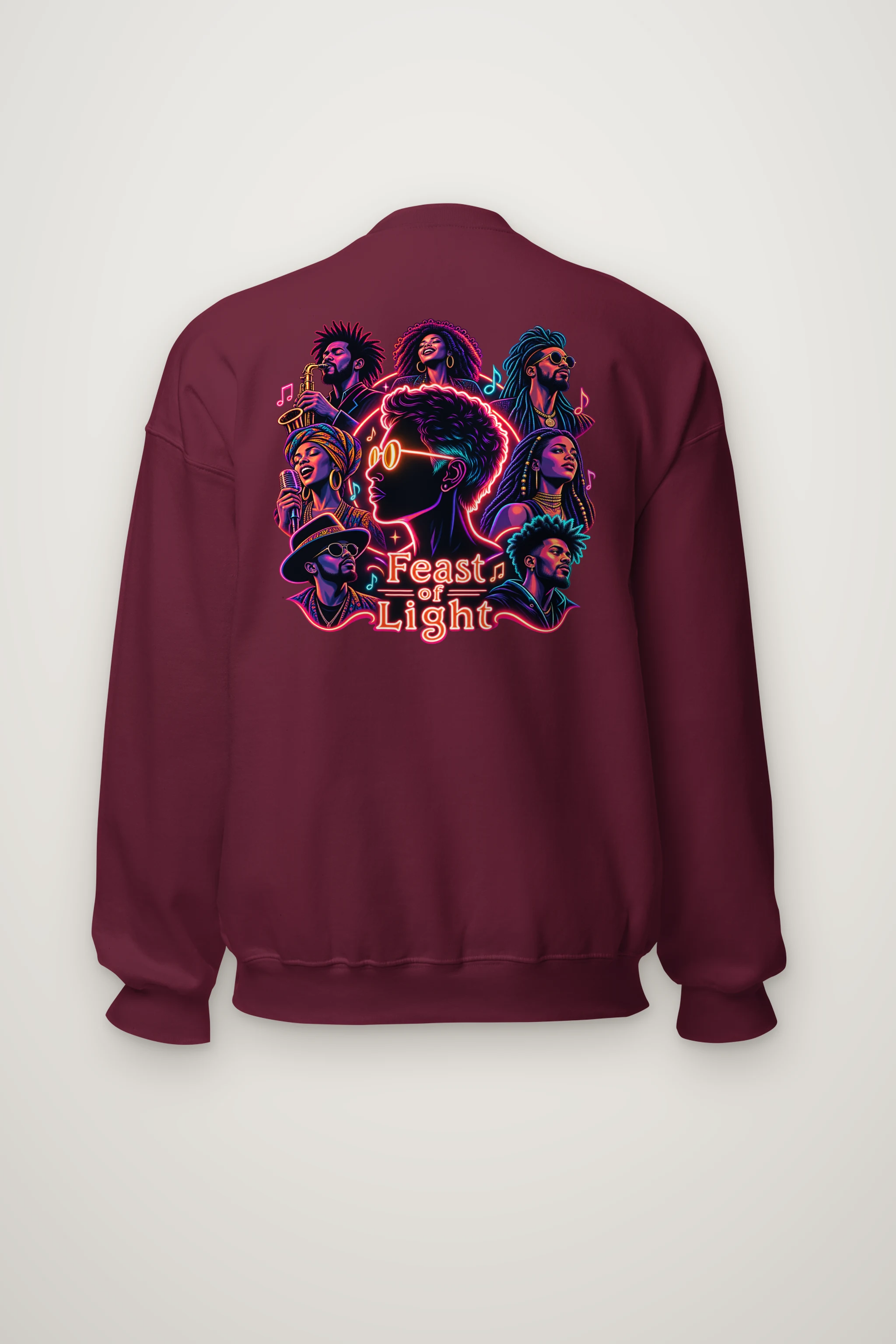 "Feast Of Light" Heavy Blend Unisex Crewneck Sweatshirt