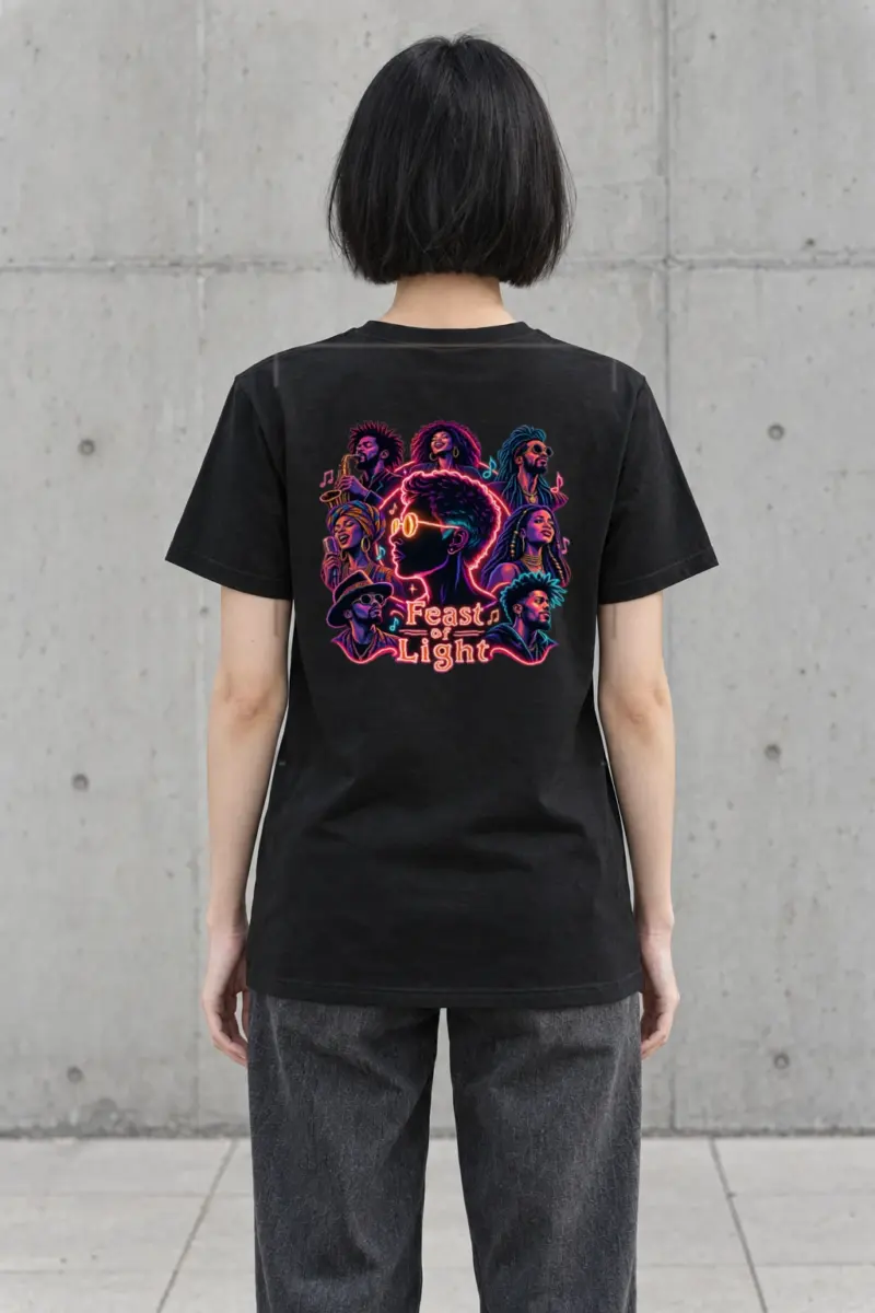 "Feast Of Light" Heavyweight Unisex Crewneck T-shirt