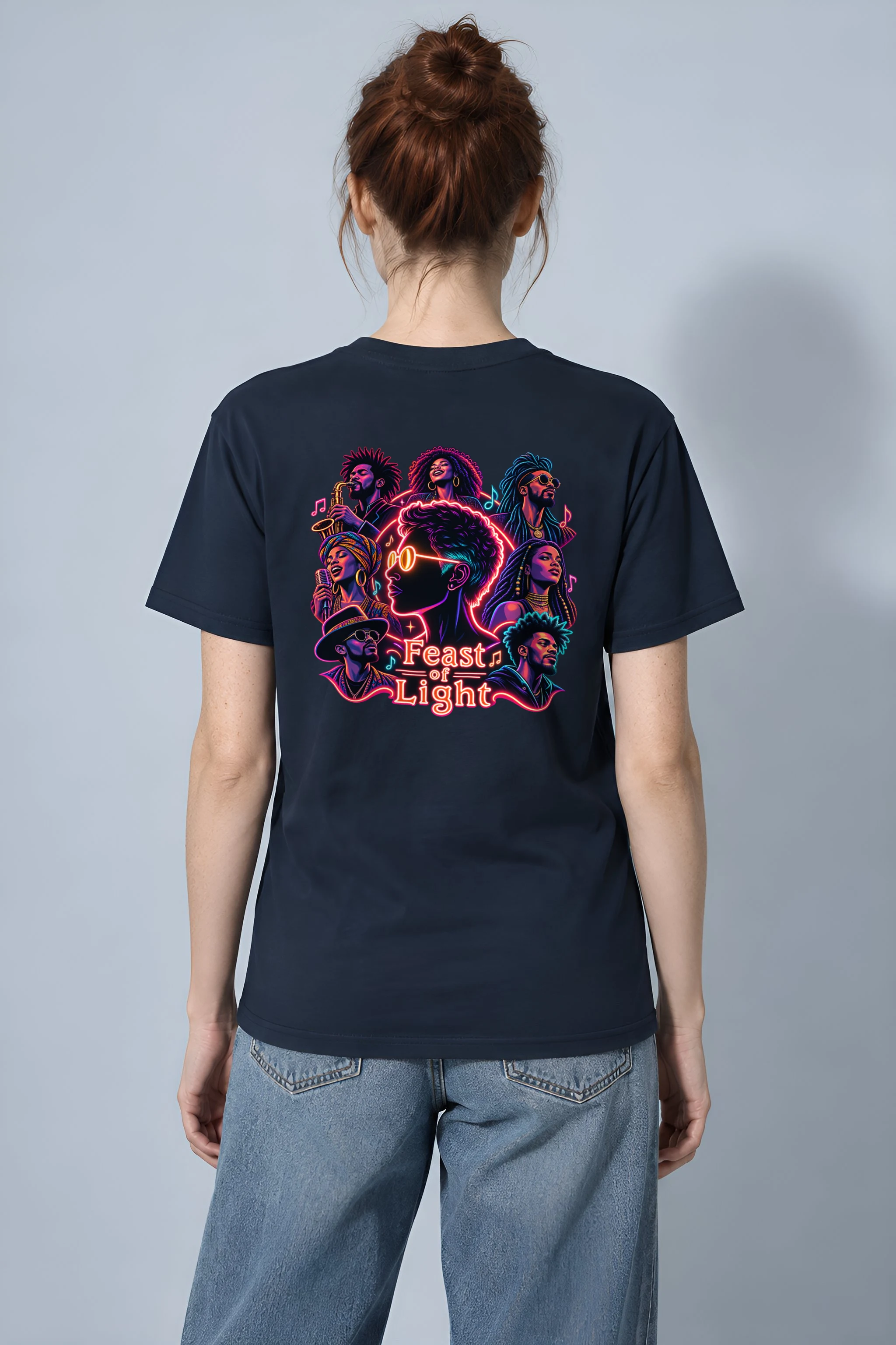 "Feast Of Light" Heavyweight Unisex Crewneck T-shirt