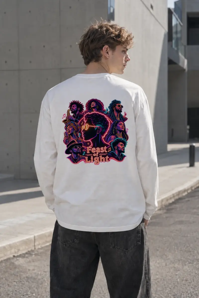 "Feast Of Light" Unisex Longsleeve T-shirt | Gildan 2400
